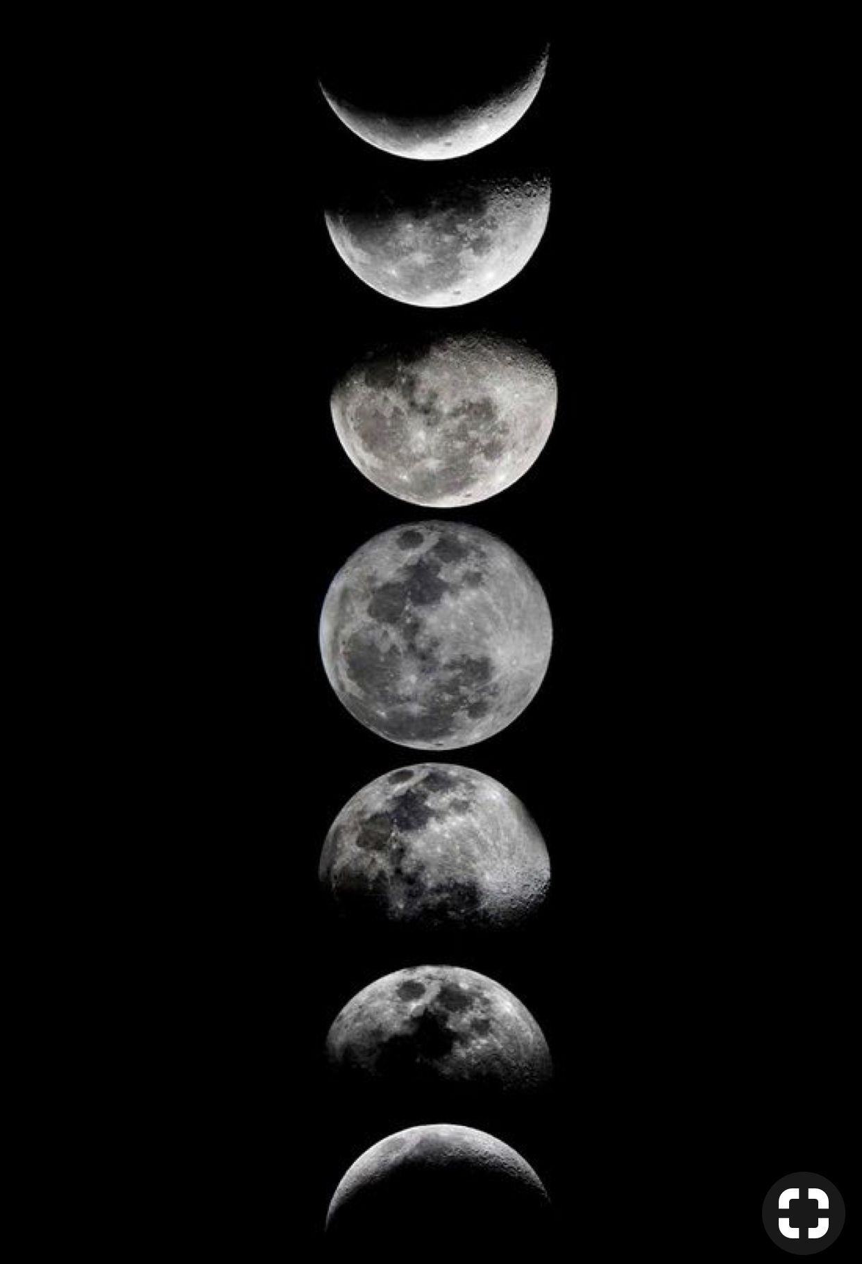 Moon Phases iPhone Wallpapers - Wallpaper Cave