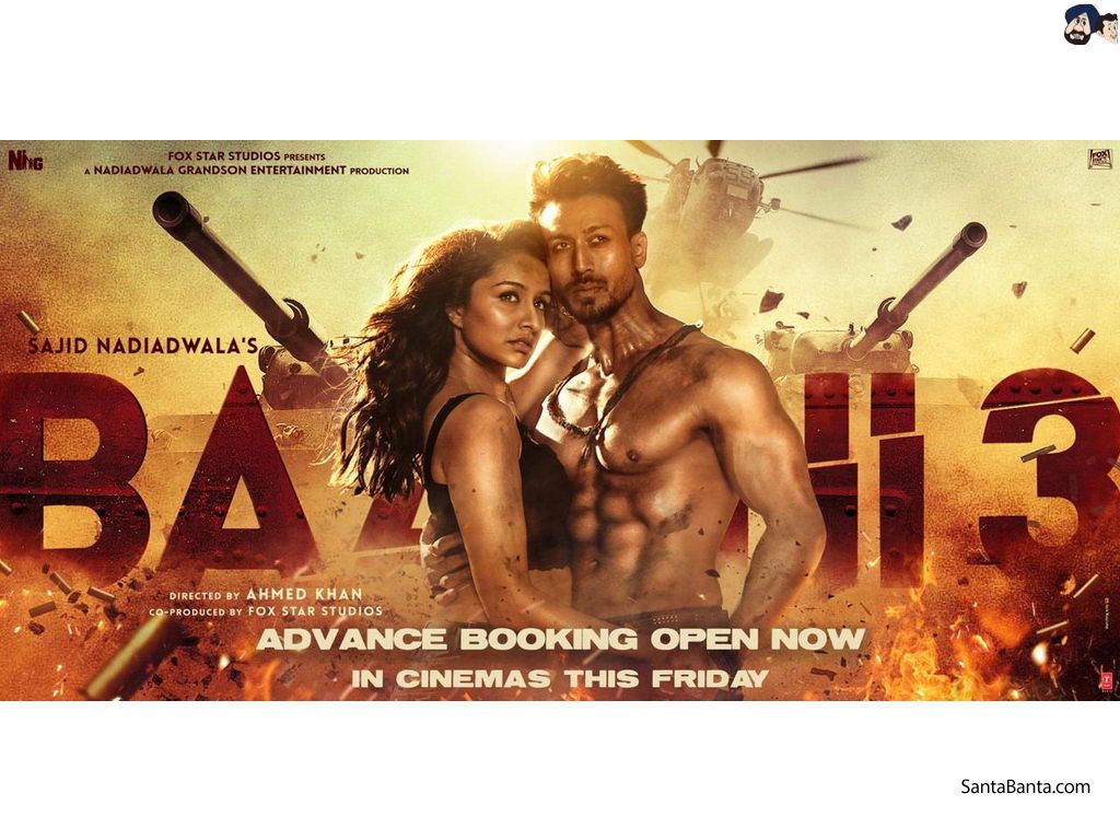 Baaghi 3 Movie Wallpaper