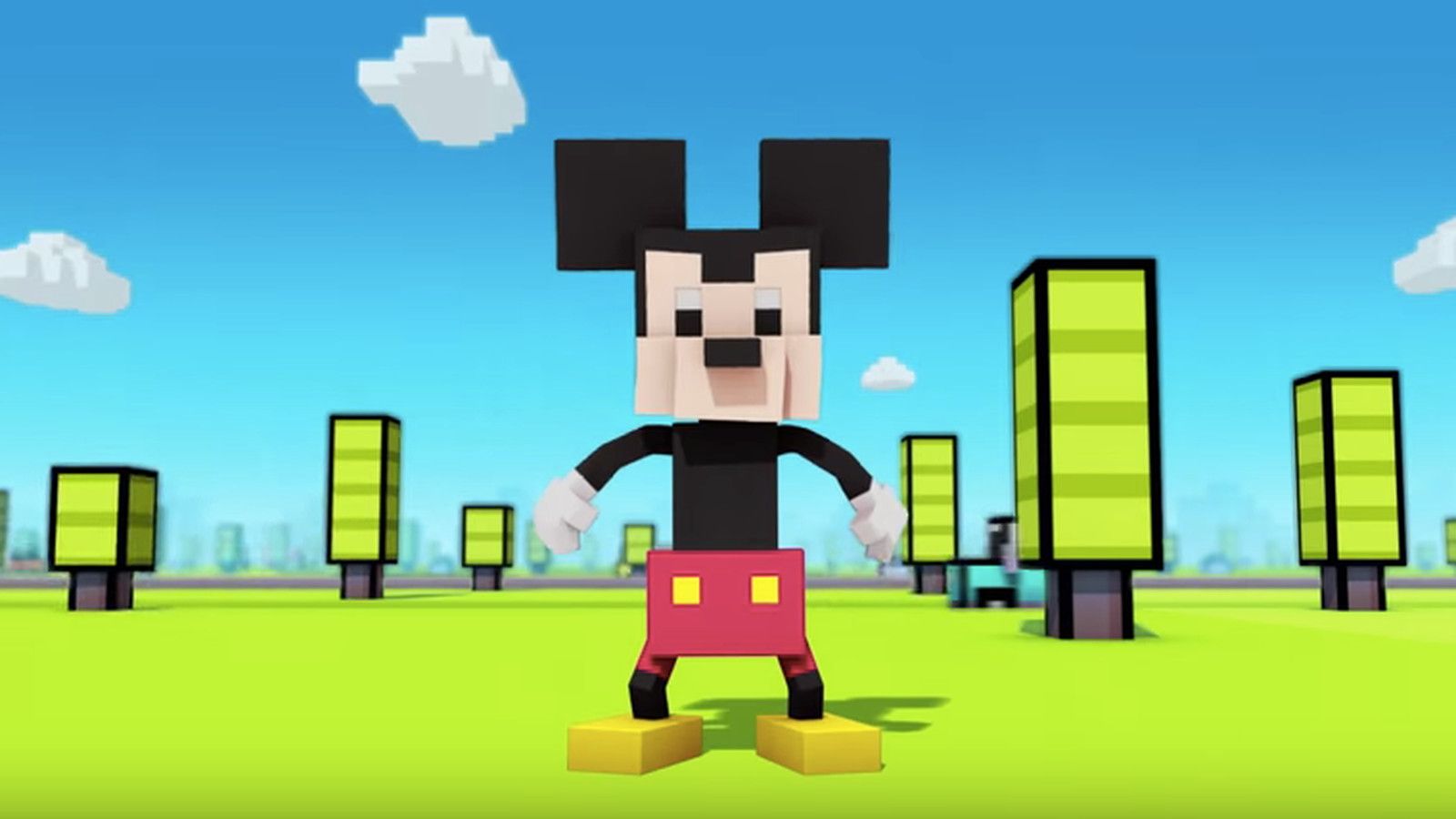 How Mickey Mouse ended up in Crossy Road