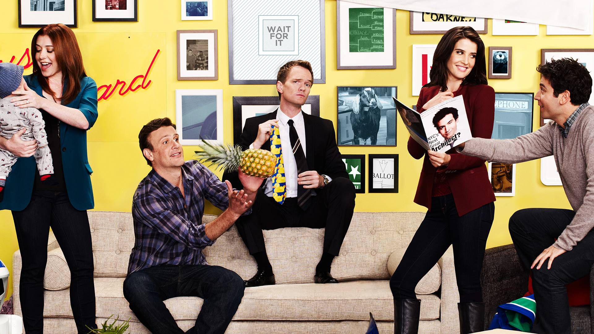 Title Tv Show How I Met Your Mother Lily Aldrin Your Mother Desktop HD Wallpaper