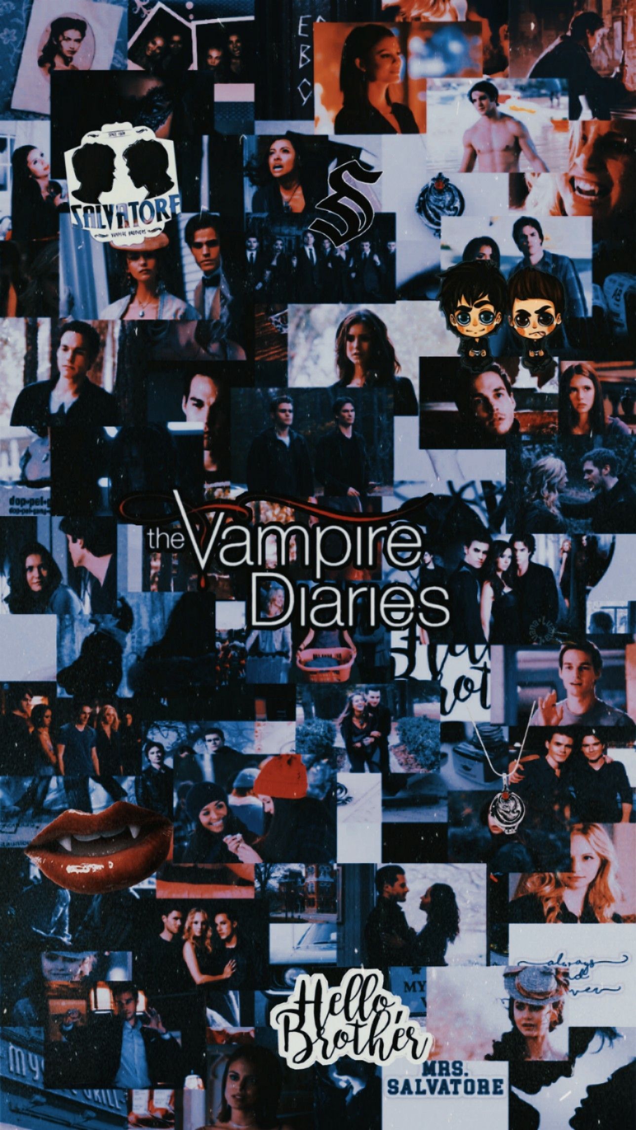 Lockscreen Wallpaper The Vampire Diaries. Vampire diaries, Vampire diaries wallpaper, Vampire diaries funny
