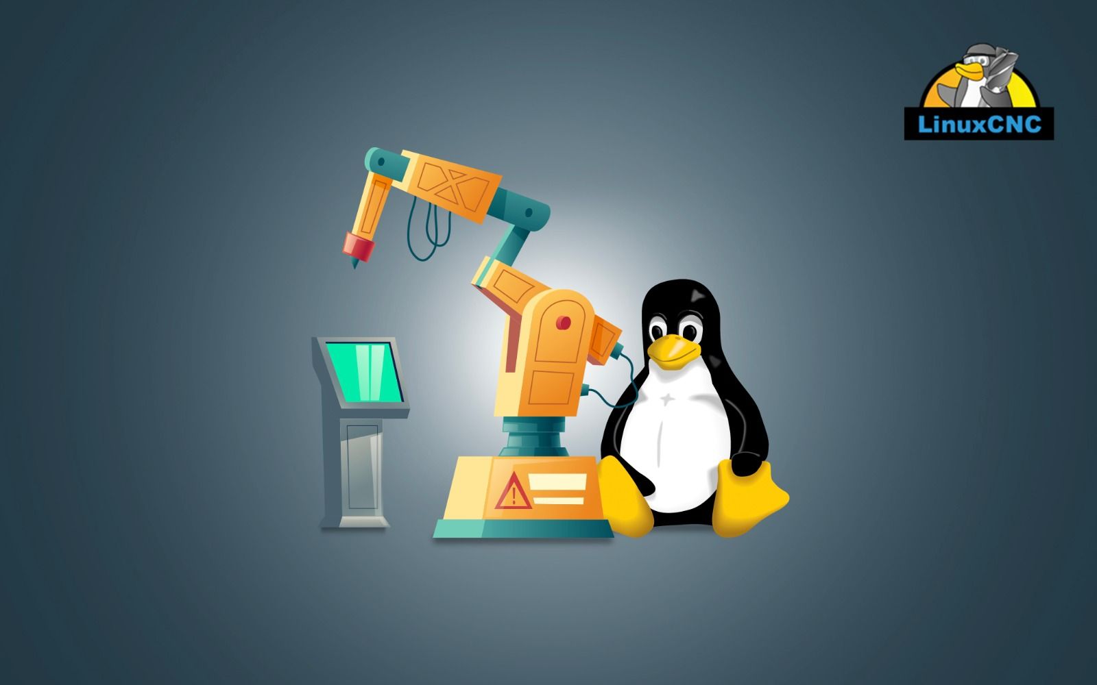 LinuxCNC wallpaper