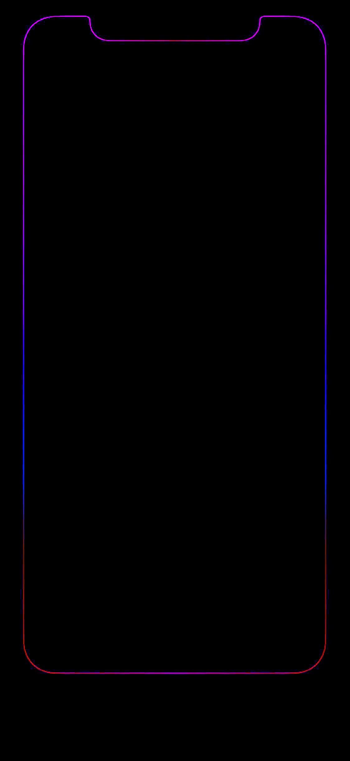 Pure purple Bord. iPhone X Wallpaper X Wallpaper HD