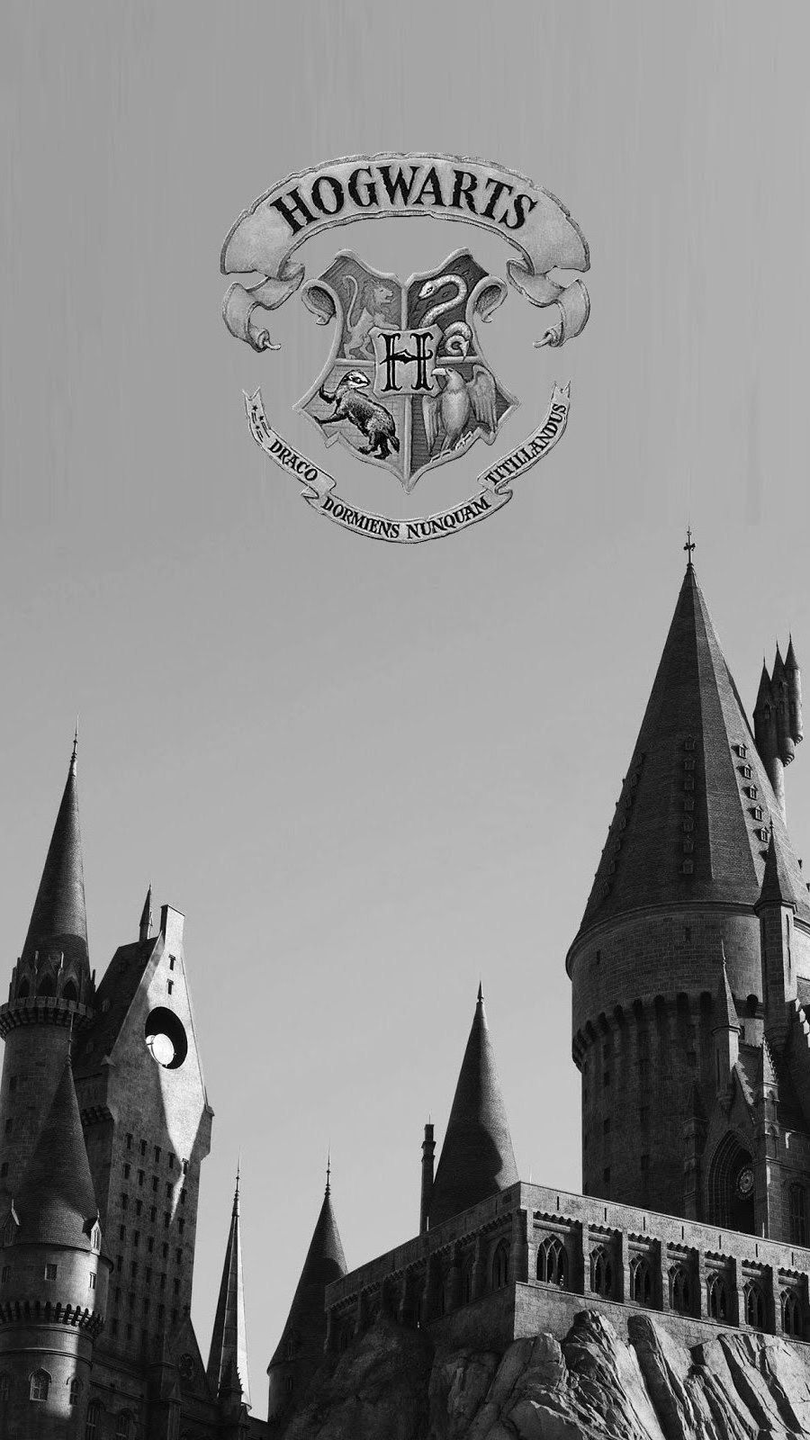 Minimal Harry Potter iPhone wallpaper