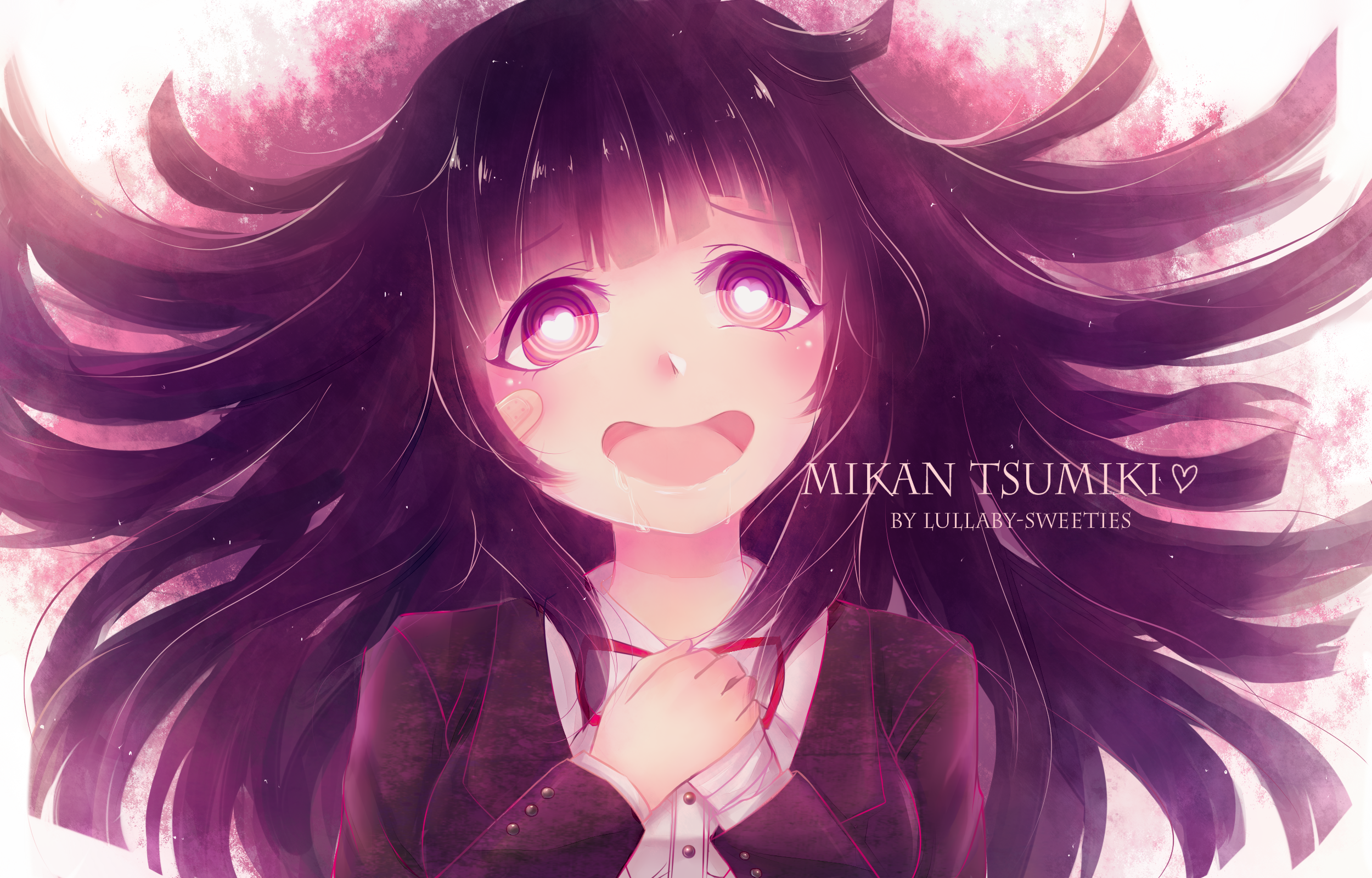 Tsumiki Mikan, Danganronpa 2, Creepy Smile, Long Hair