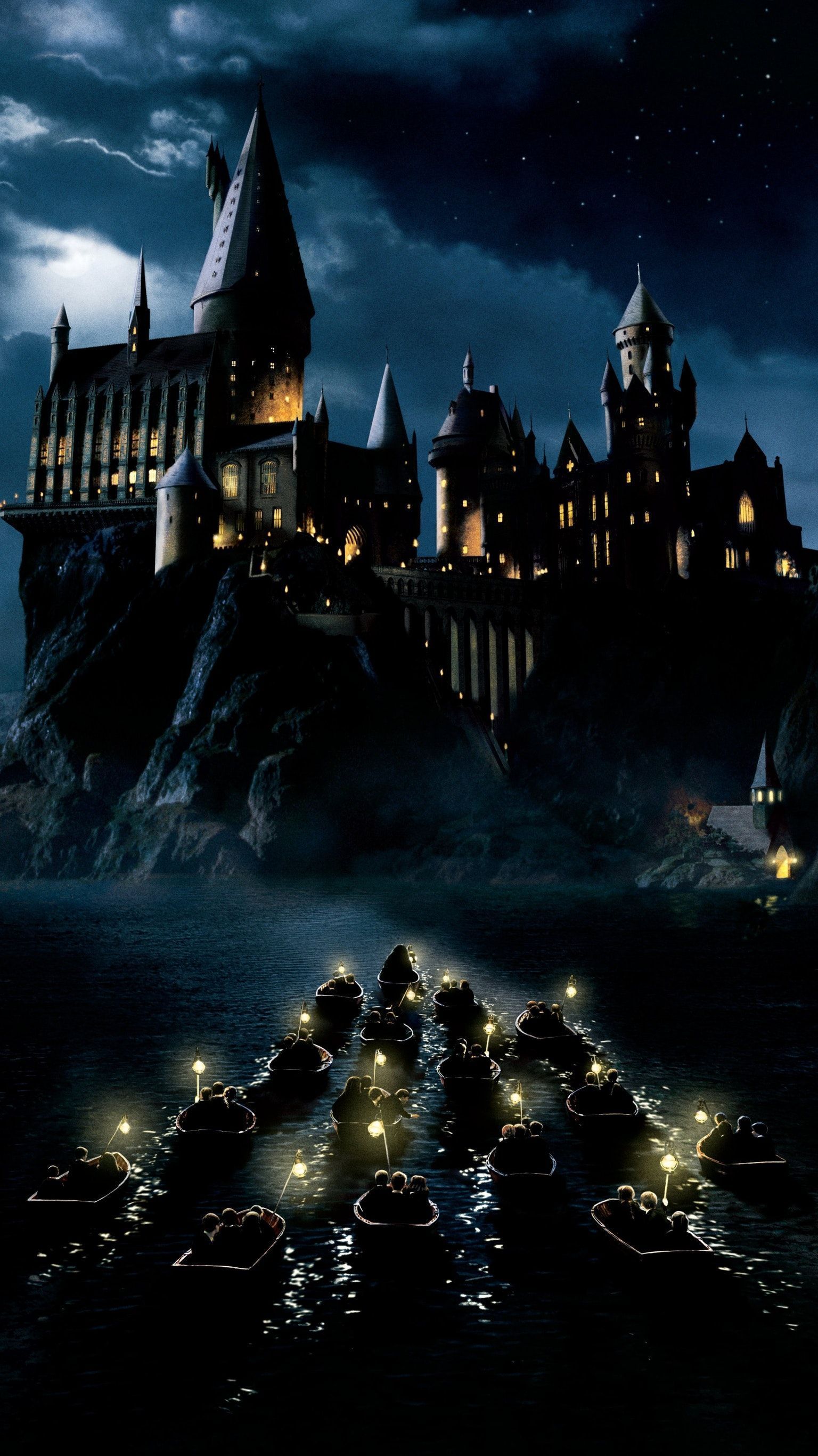 Hogwarts Disney Castle iPhone Wallpaper