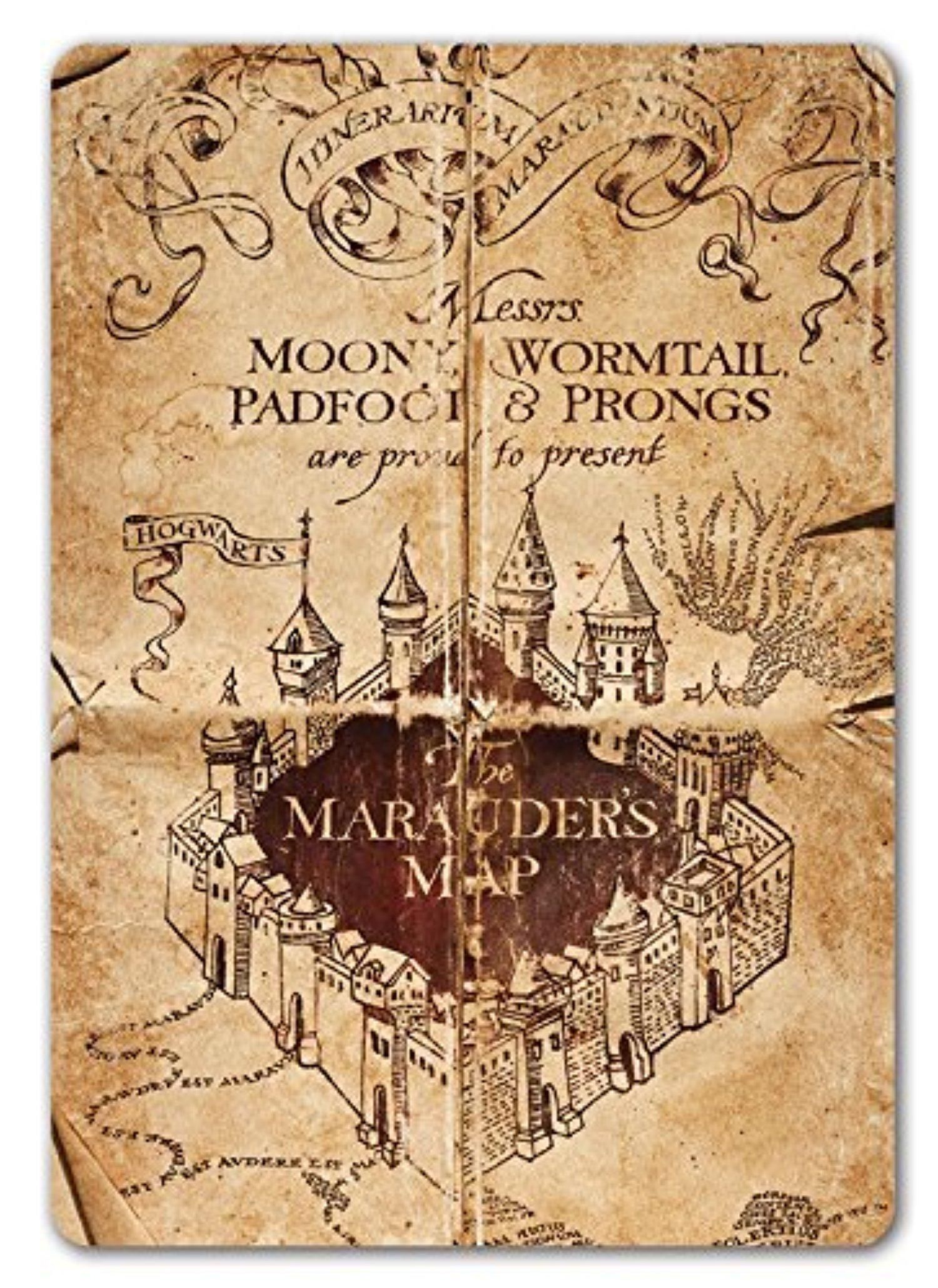 marauders map iphone 5 wallpaper