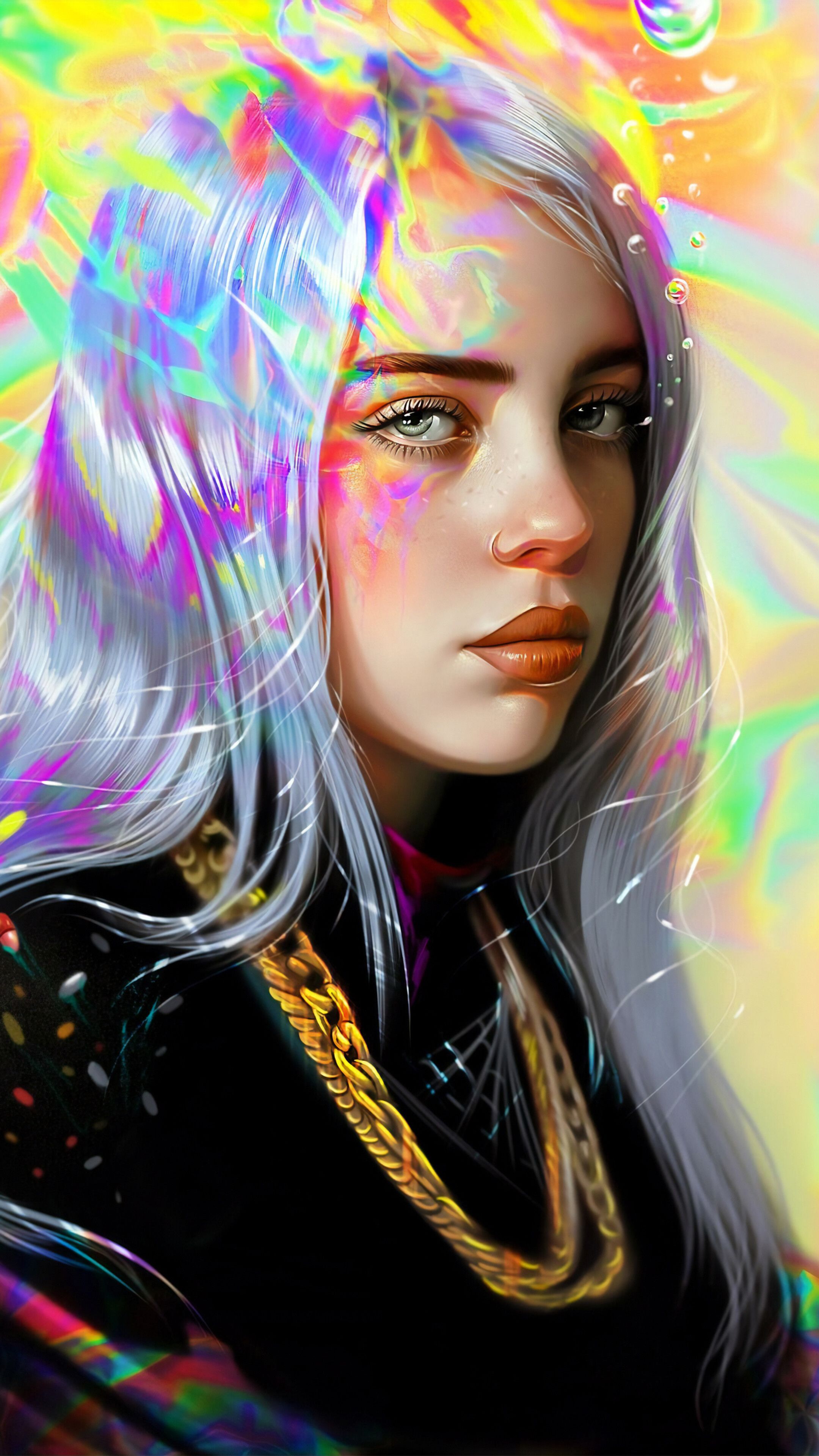 Billie Eilish, Art, 4K phone HD Wallpaper, Image, Background, Photo and Picture HD Wallpaper