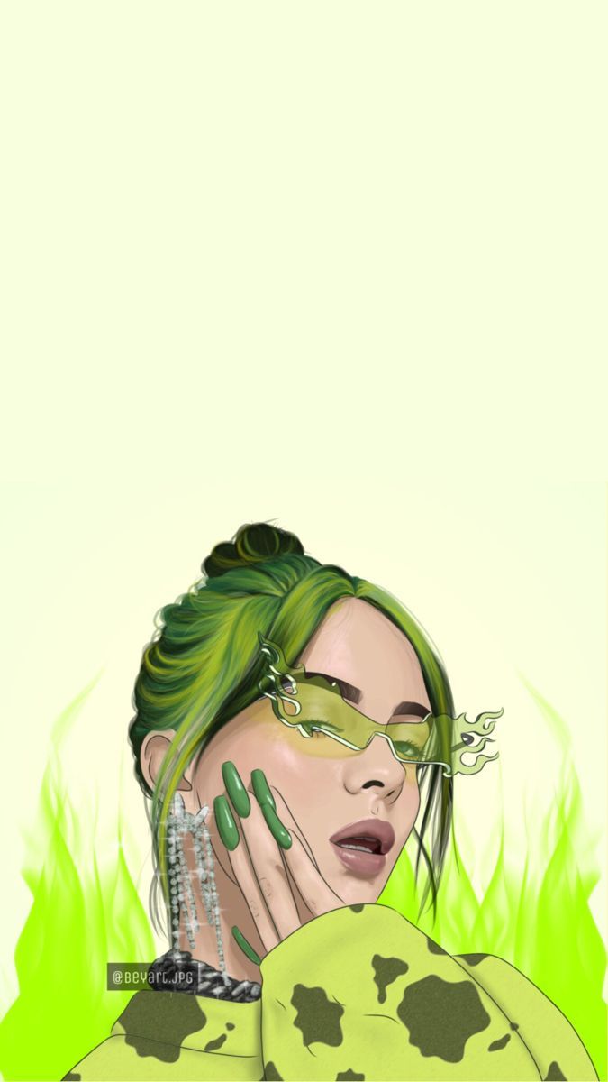 Billie Eilish Anime HD iPhone Wallpapers - Wallpaper Cave