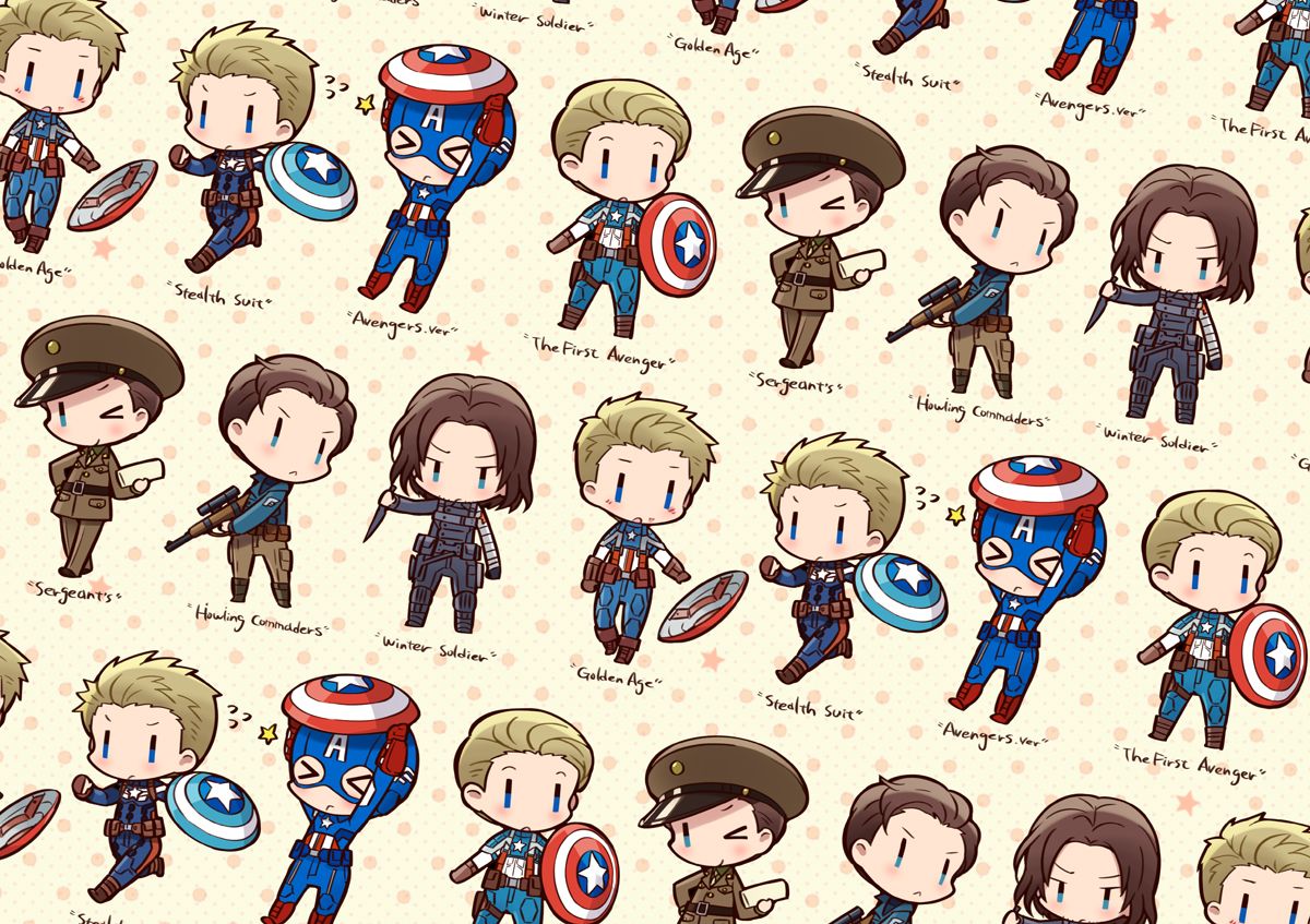Captain America Rogers Anime Image Board