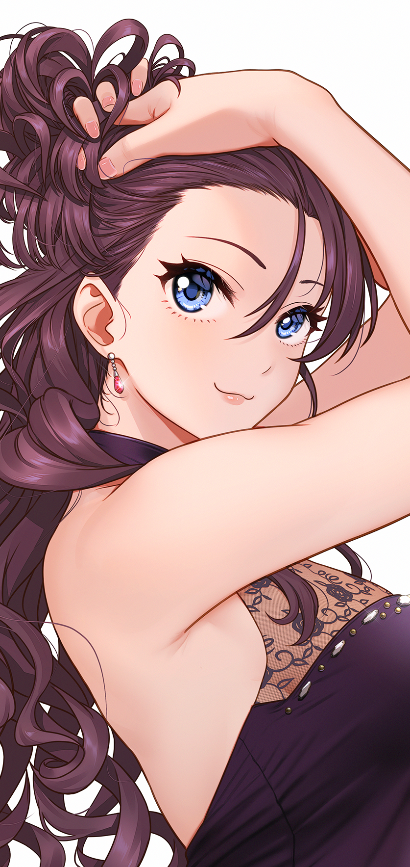 Anime beauty girl wallpaper for phone