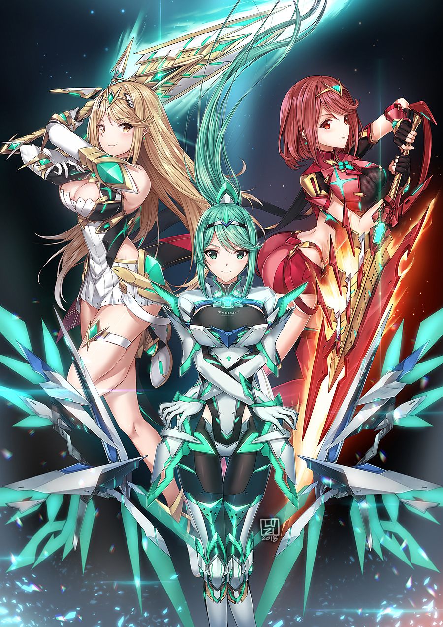 Anime Fictional Character Mangaka Chronicles 2 Pyra Mythra