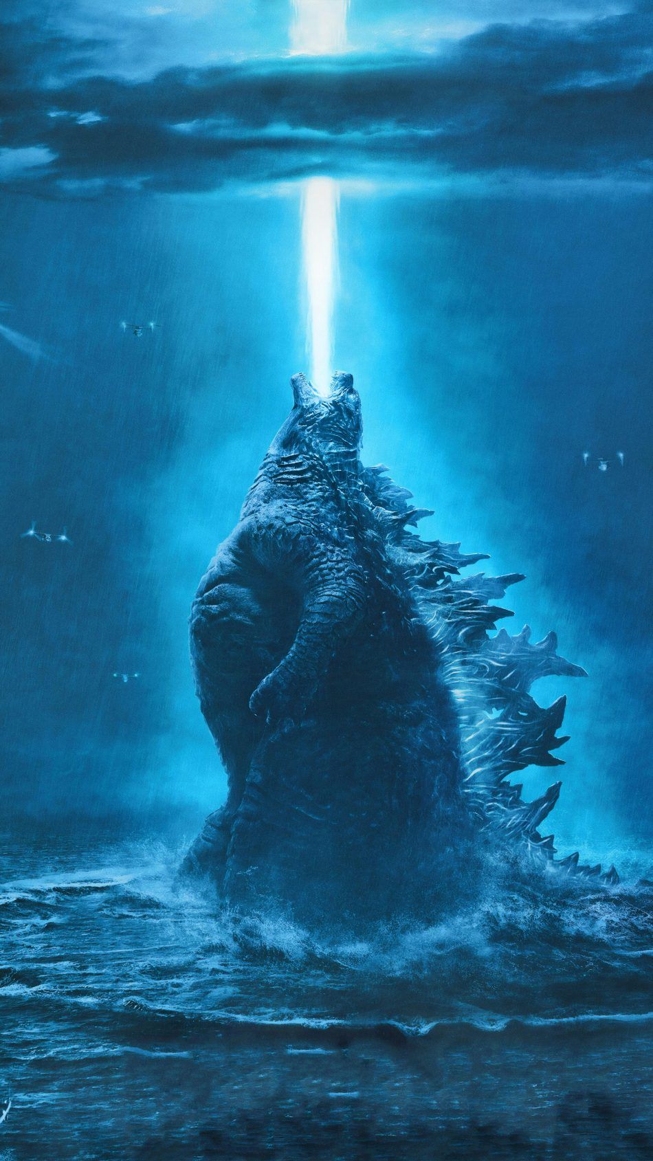 Godzilla King of The Monsters 4K Ultra HD Mobile Wallpaper. Godzilla wallpaper, Movie monsters, Godzilla comics