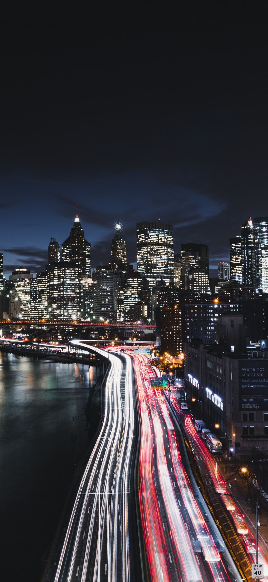 New York, City, Night, Road, Buildings, Wallpaper City Wallpaper iPhone