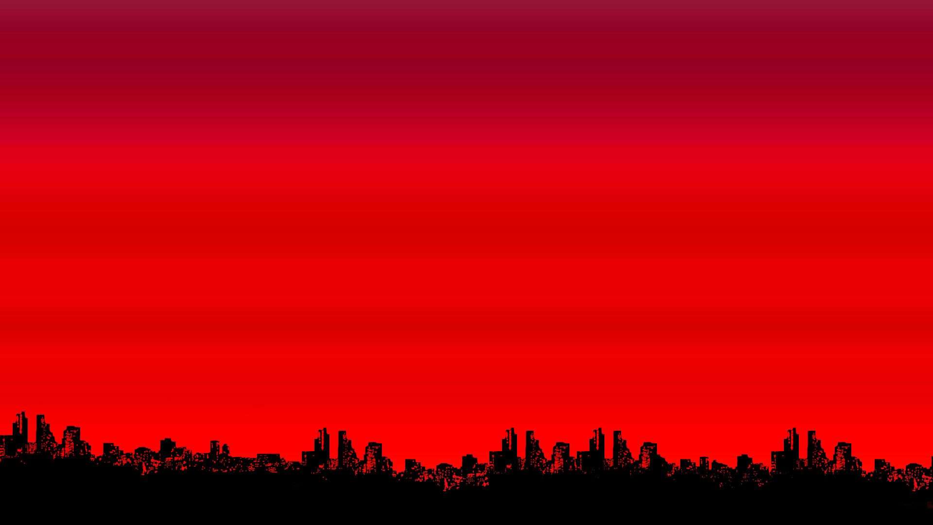 Aesthetic Red And Black Wallpaper 1920x1080