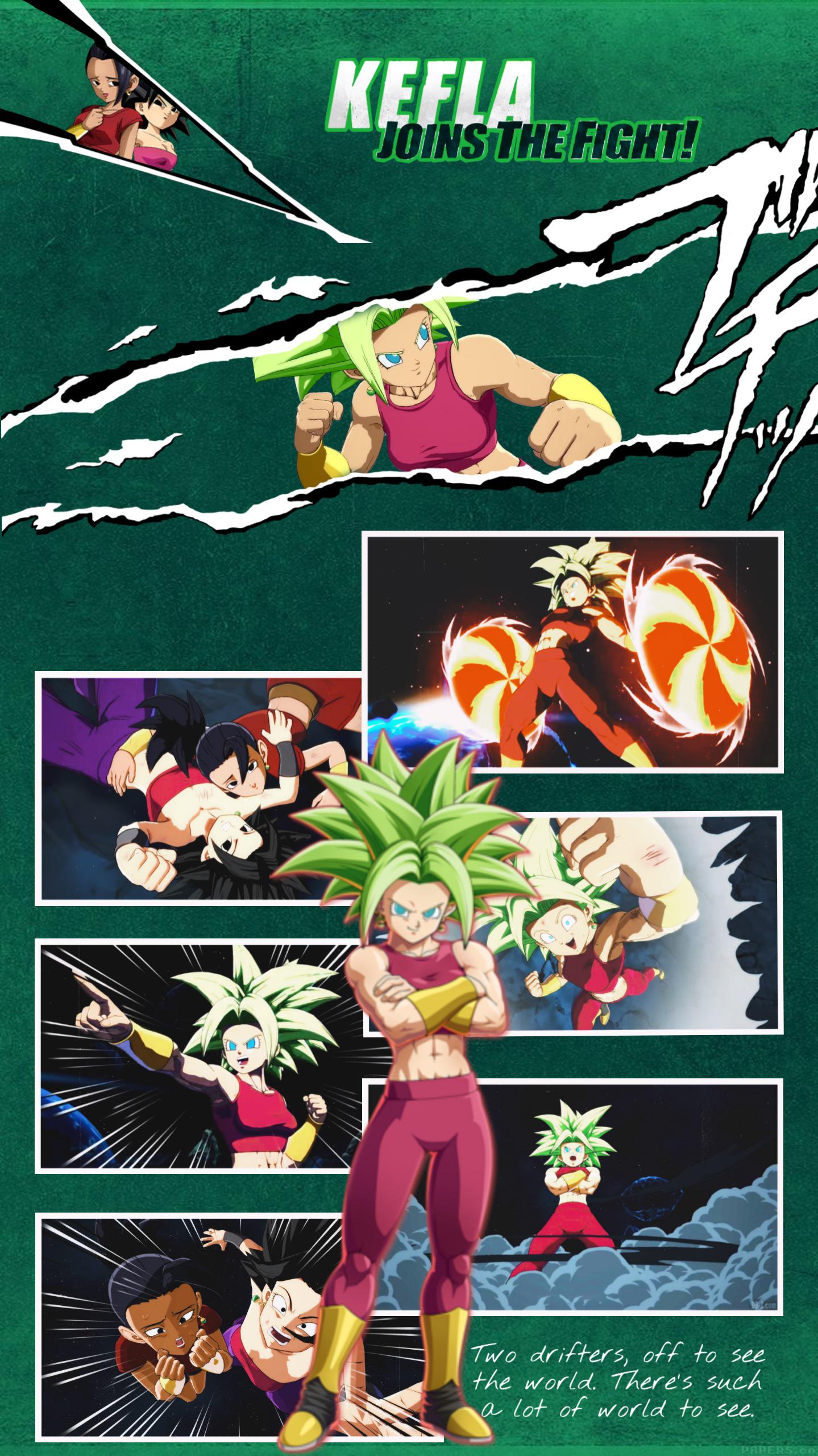 I made a phone wallpaper.imma Kefla main don't roast me lmao