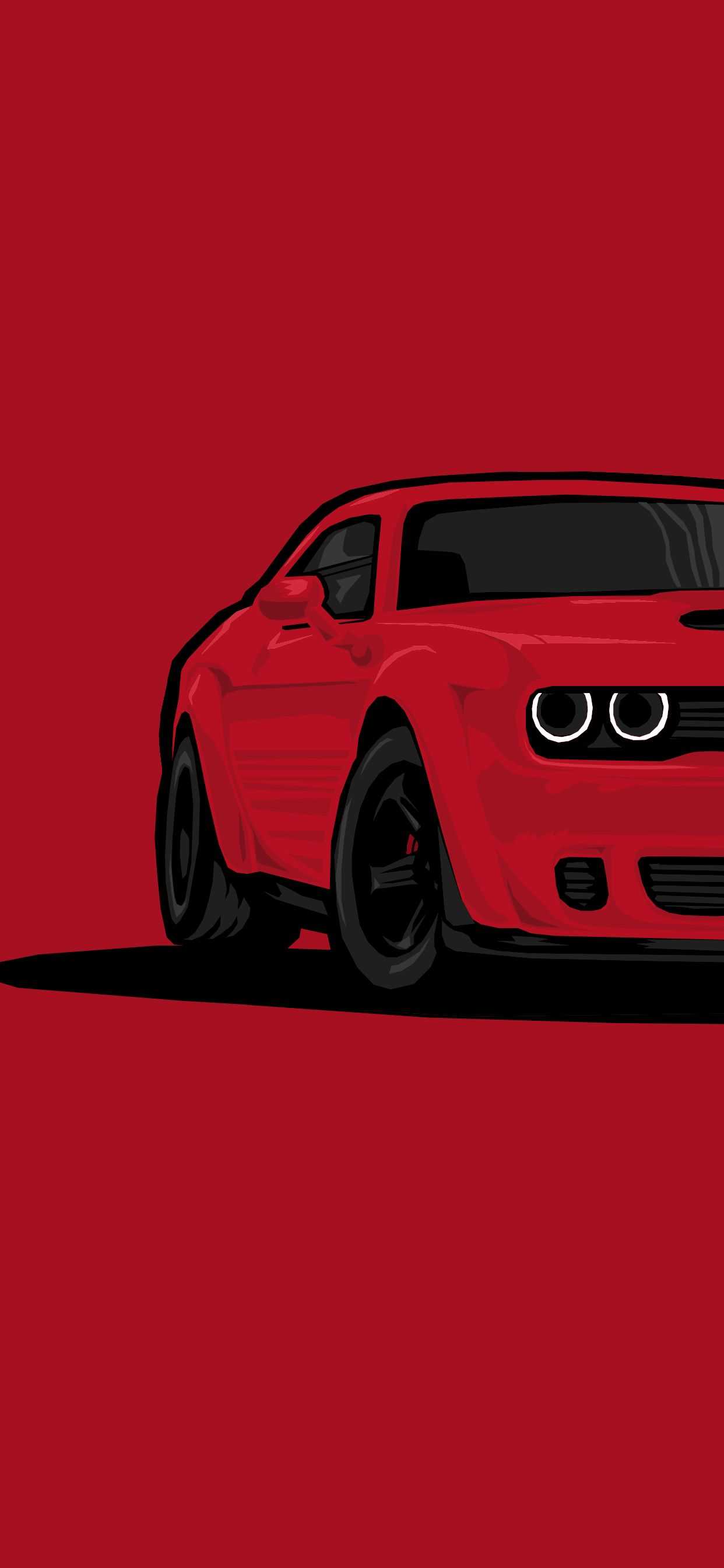 Dodge Demon Lock Screen Free HD Wallpaper