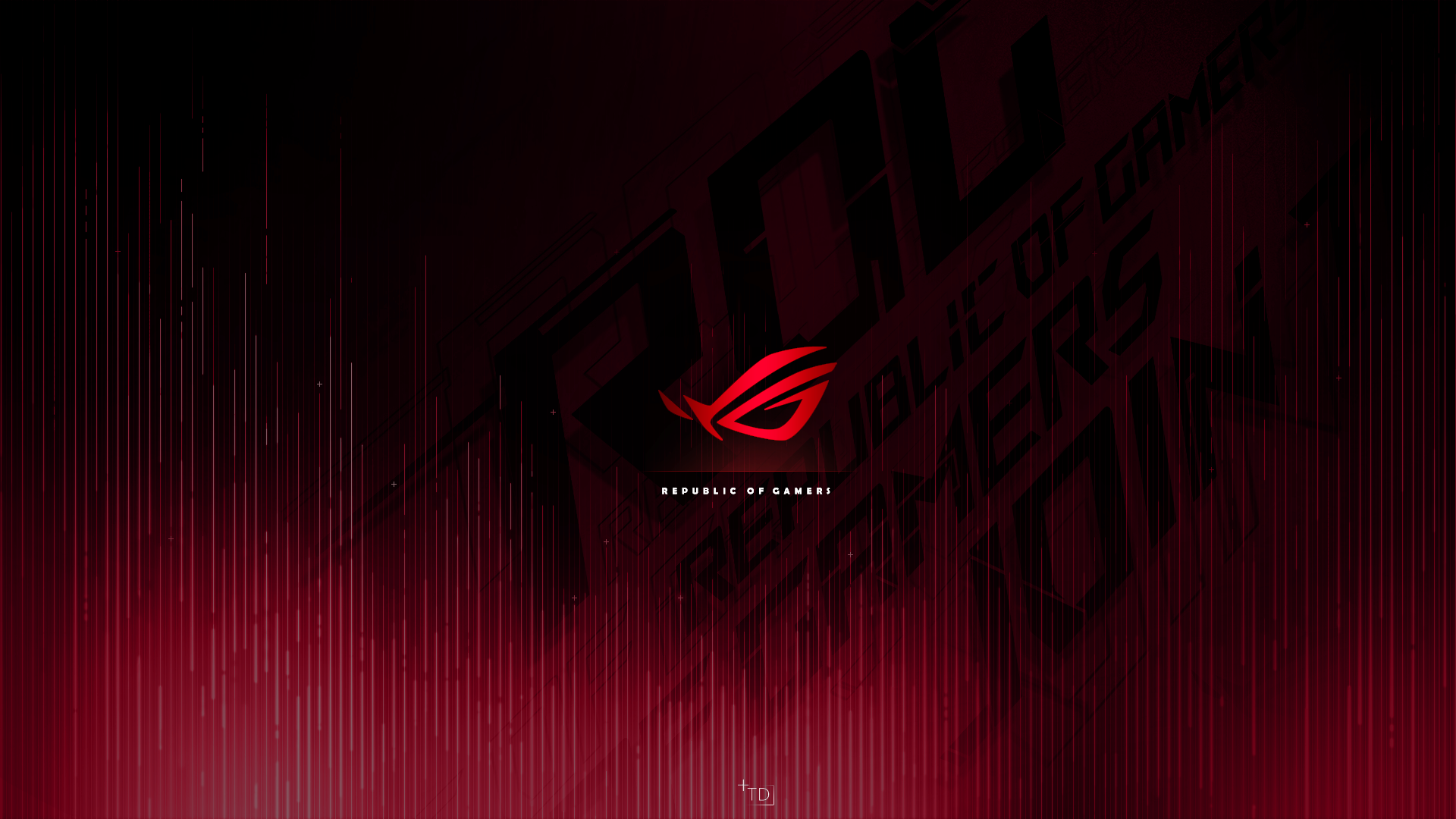 Red Rog Wallpapers Wallpaper Cave