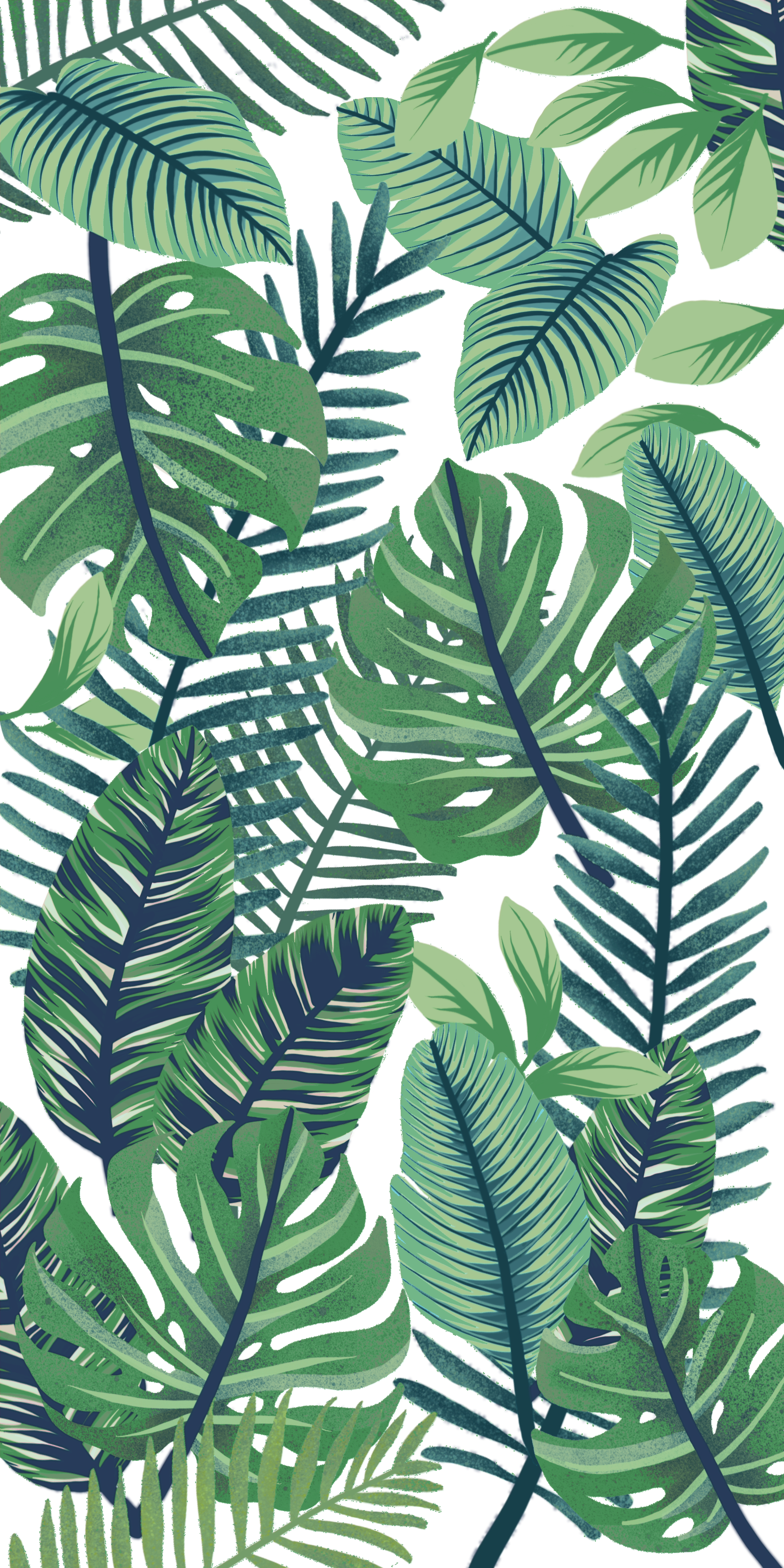 Green #Jungle. #Casetify #iPhone #Art #Design #Foliage #Floral #astheticwallpaperiphone. Plant wallpaper, Floral wallpaper, Leaves wallpaper iphone