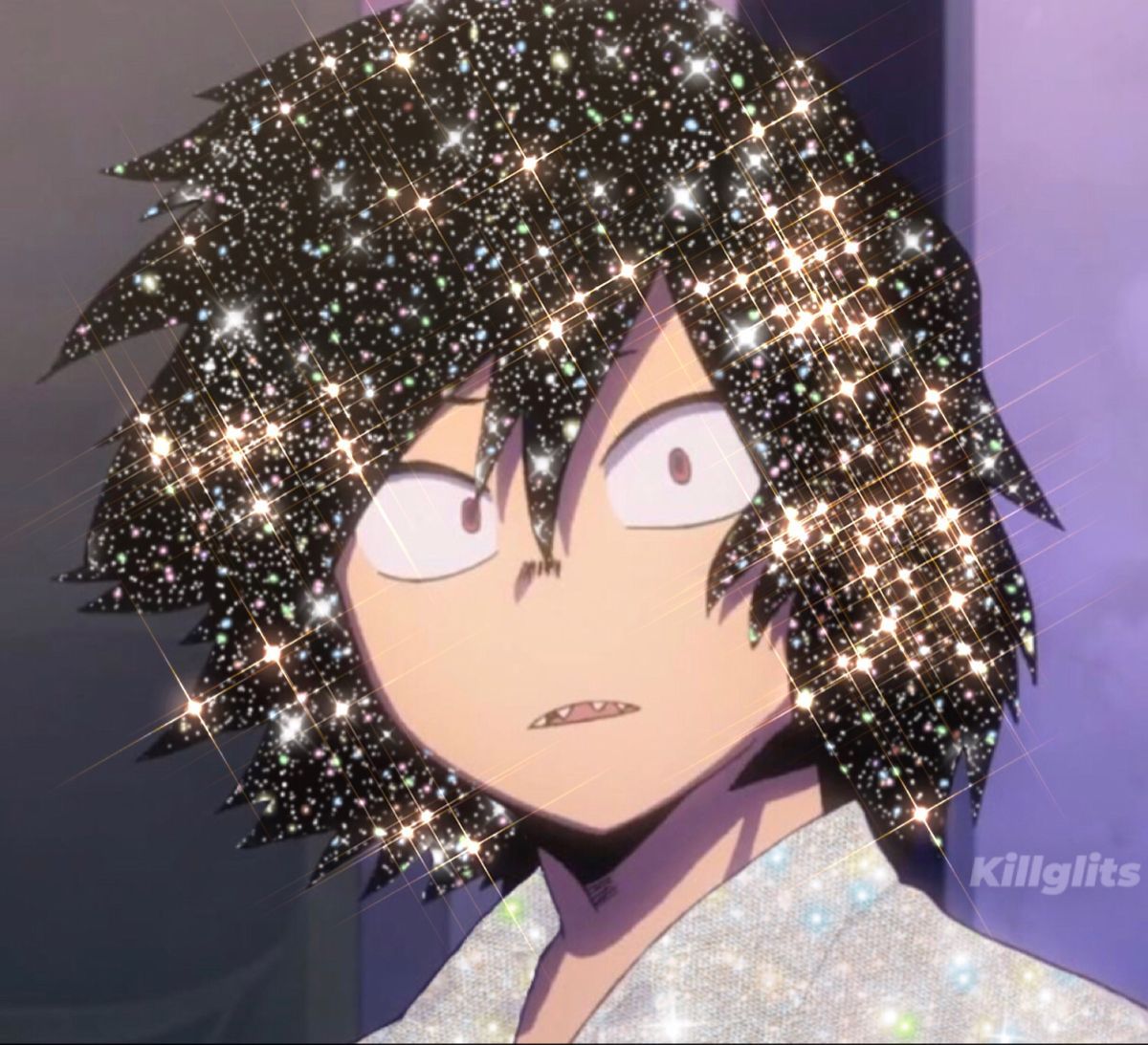 Bakugou Aesthetic Pfp Glitter ... 