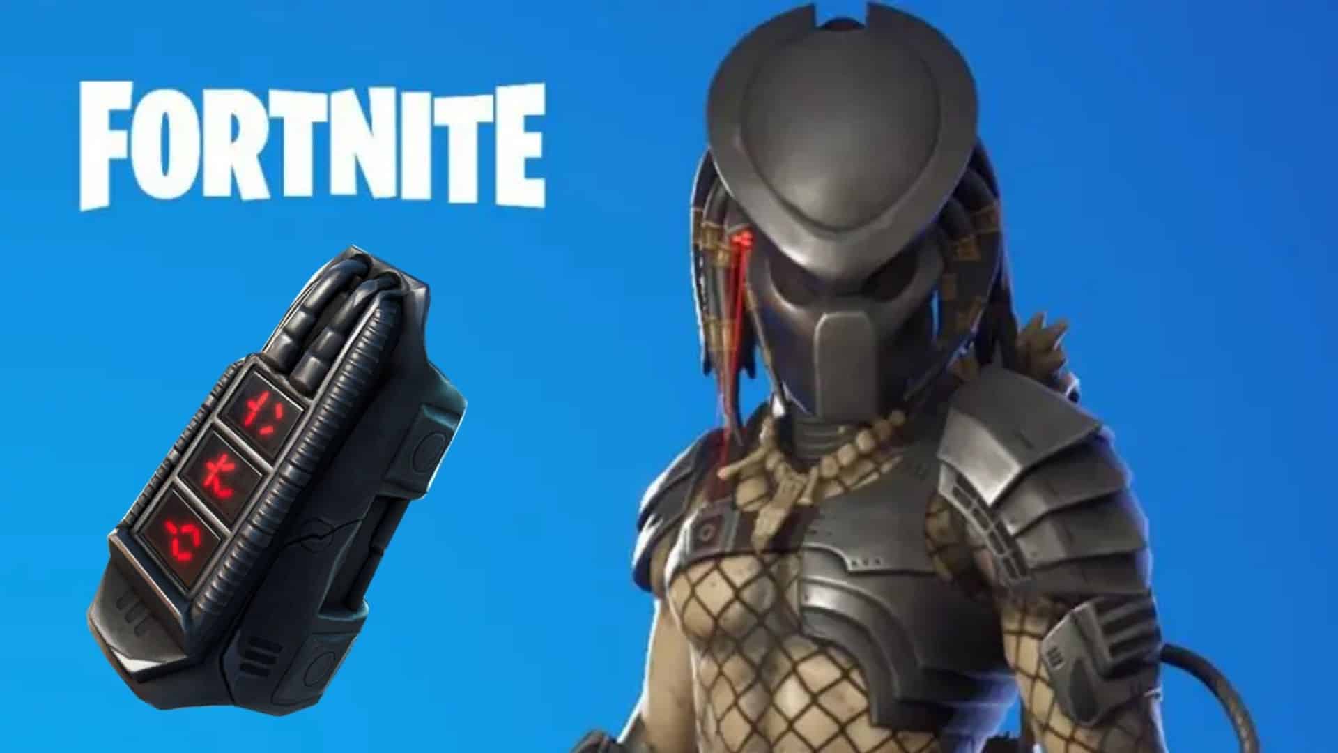 How to go invisible with Fortnite's Predator Cloak Device