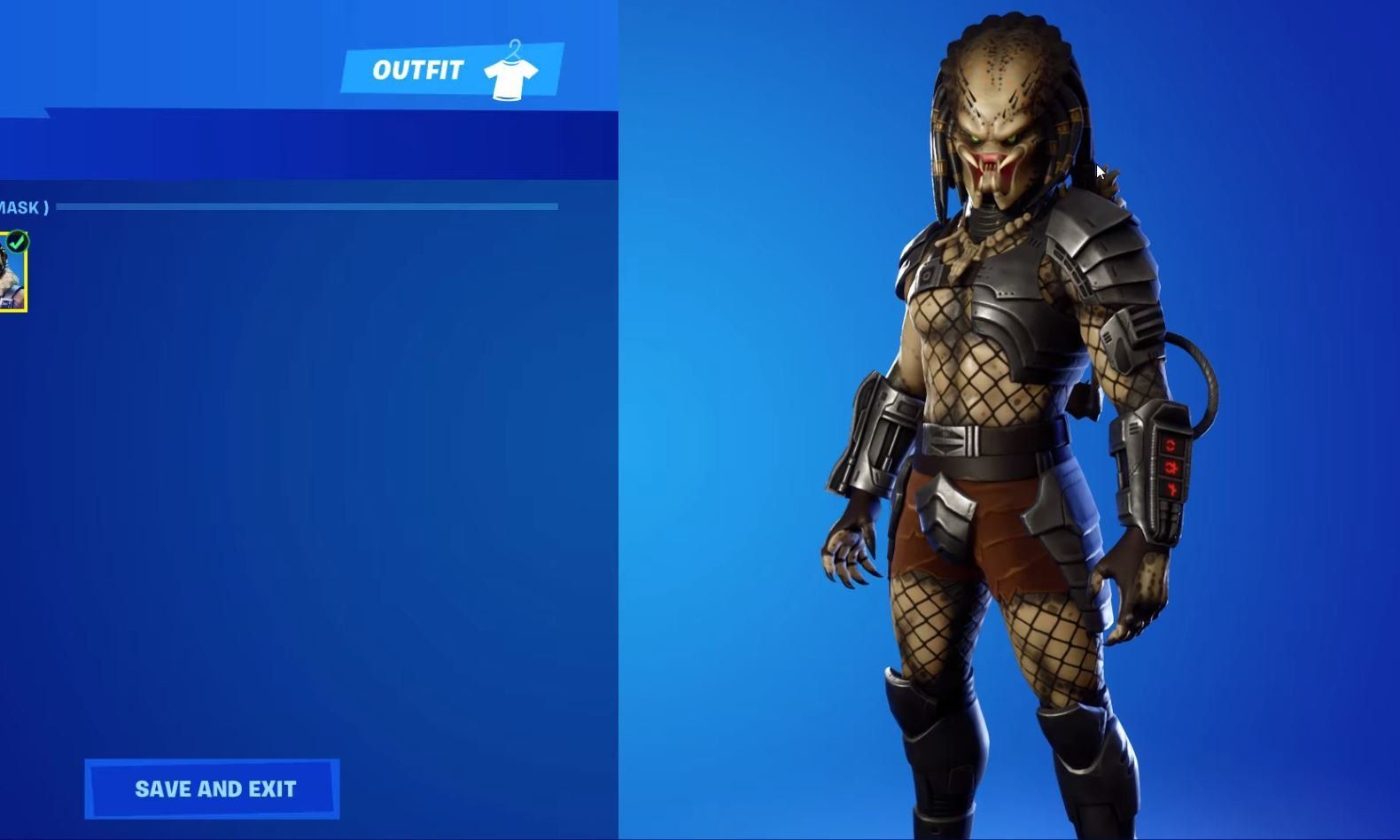 Fortnite Predator Skin & Cosmetics Leaked in v15.21