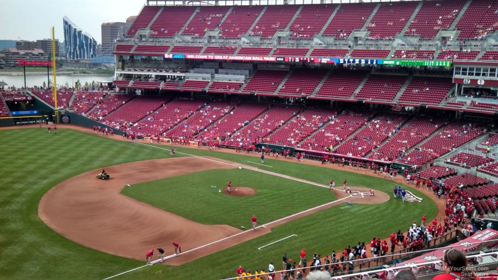 Section 414 at Great American Ball Park