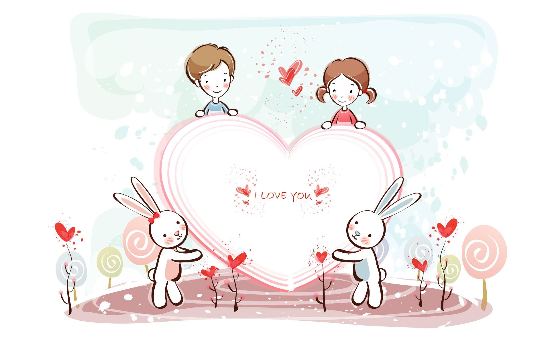 Cartoon Valentine's Day wallpaper Wallpaper Download Valentine's Day wallpaper Wallpaper Wallpaper Site