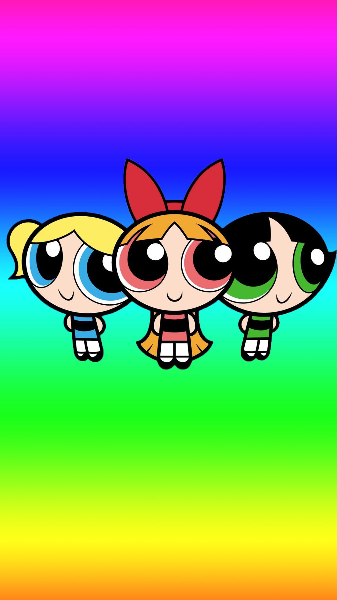 Cute Powerpuff Girls Rainbow Wallpaper 12 Fisoloji