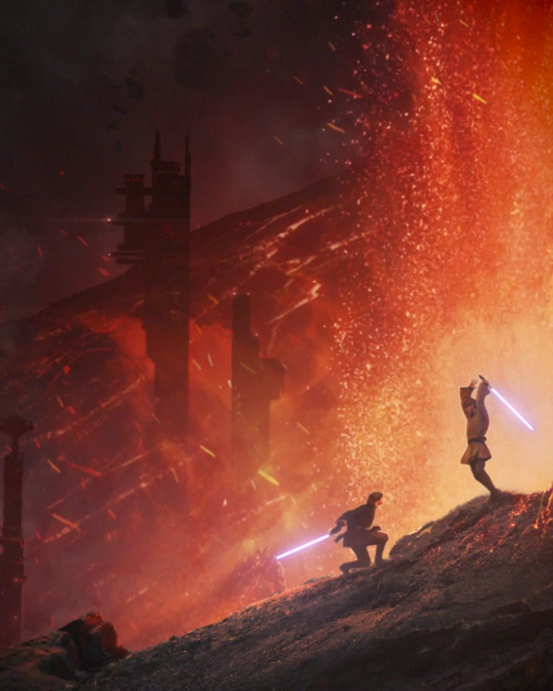 Anakin Vs Obi Wan Wallpapers - Wallpaper Cave