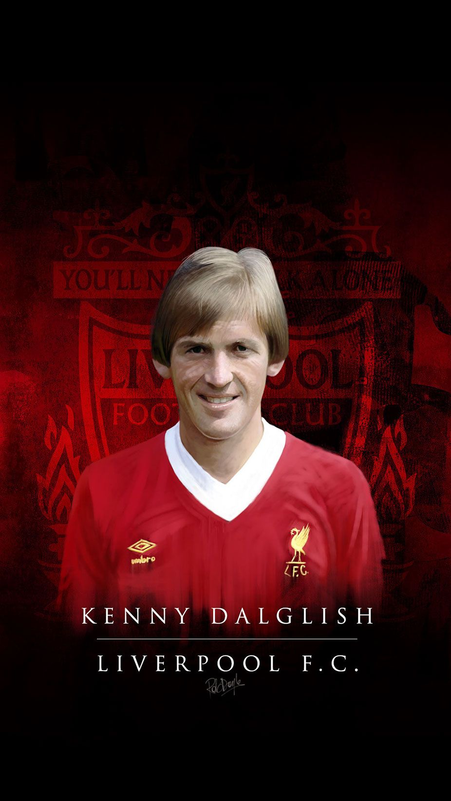 LFC Kenny Dalglish iPhone Wallpaper