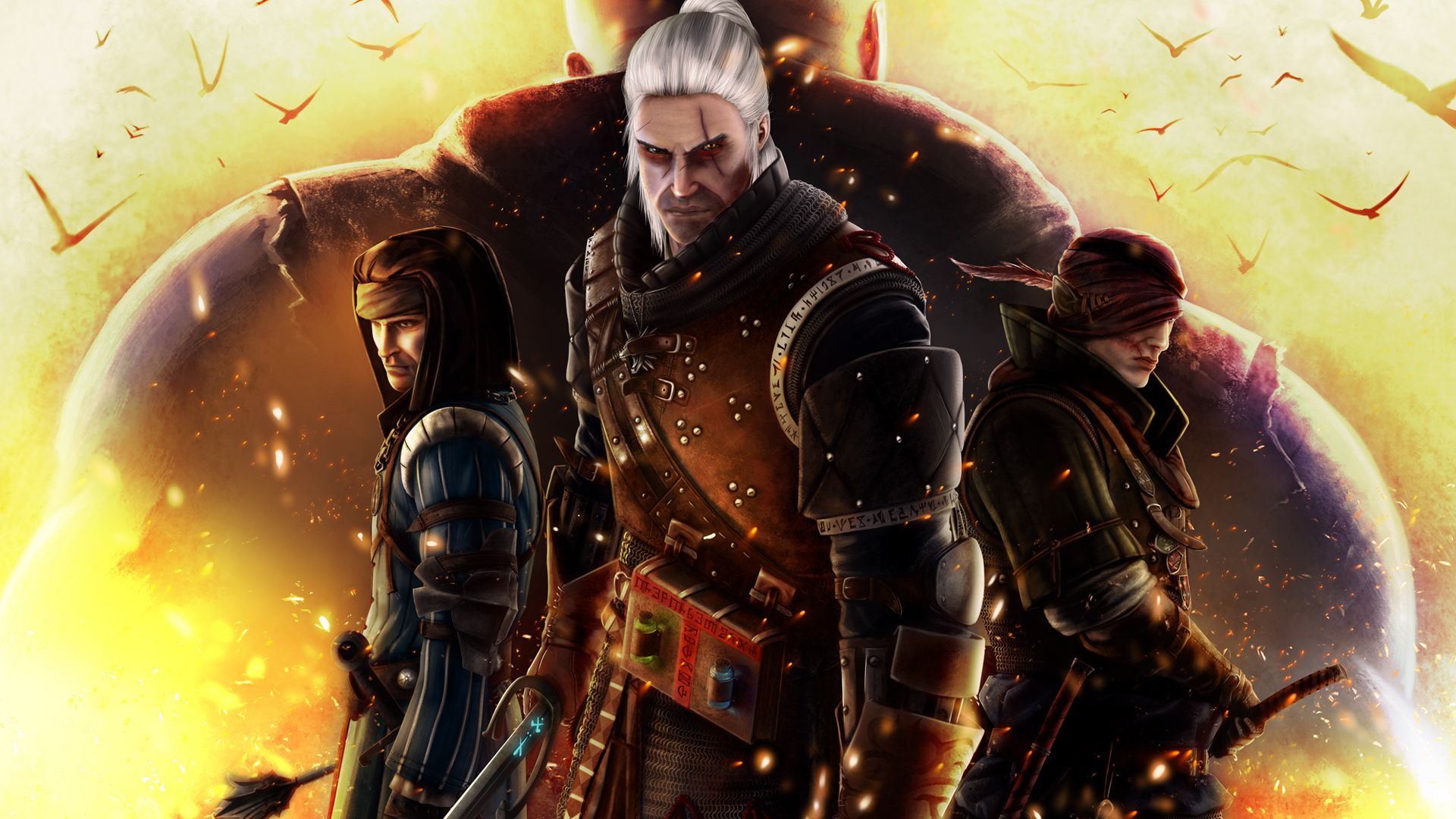 Video Game The Witcher 2 Assassins Of Kings Wallpaper:1920x1080