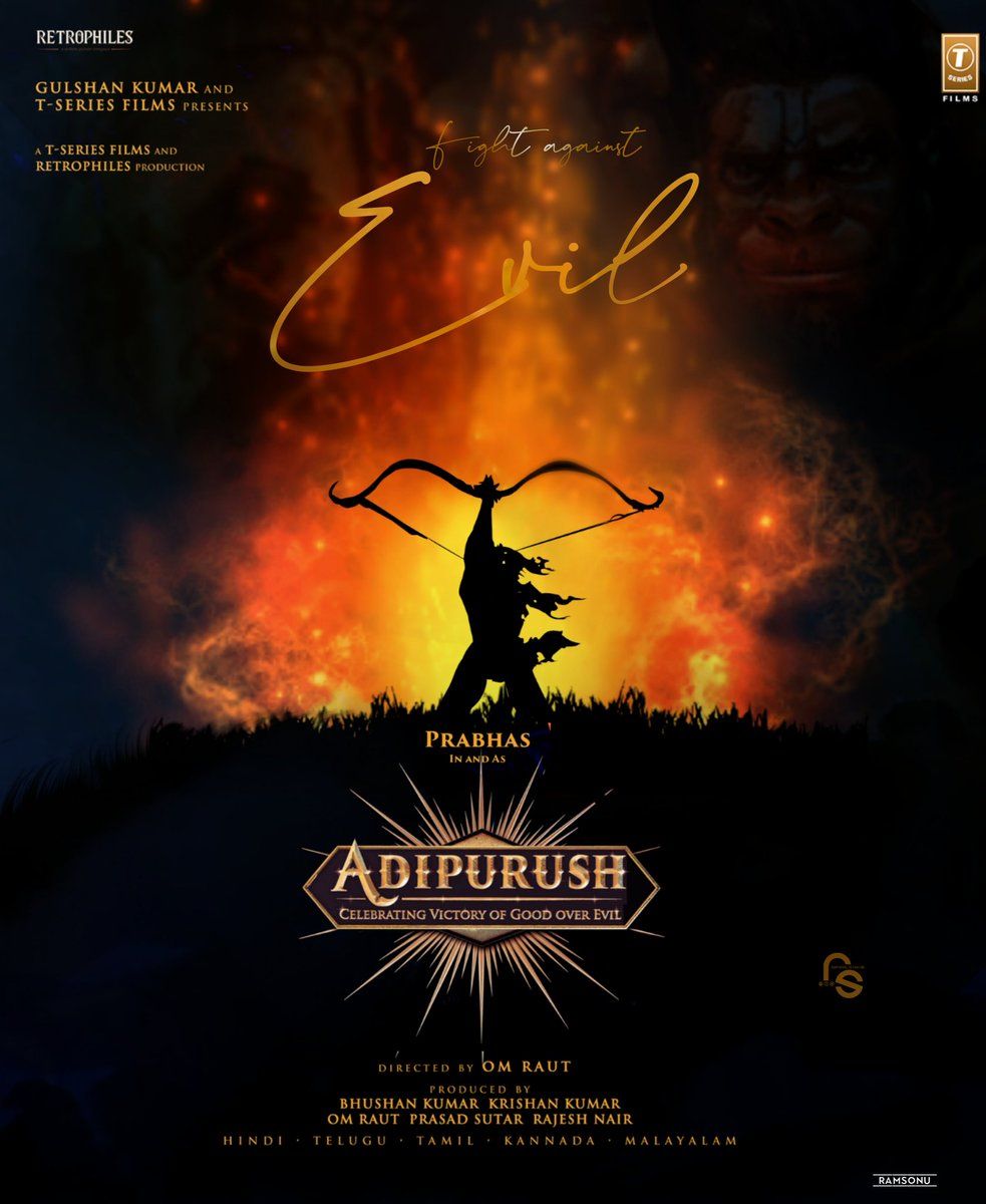 Adipurush Movie Poster HD