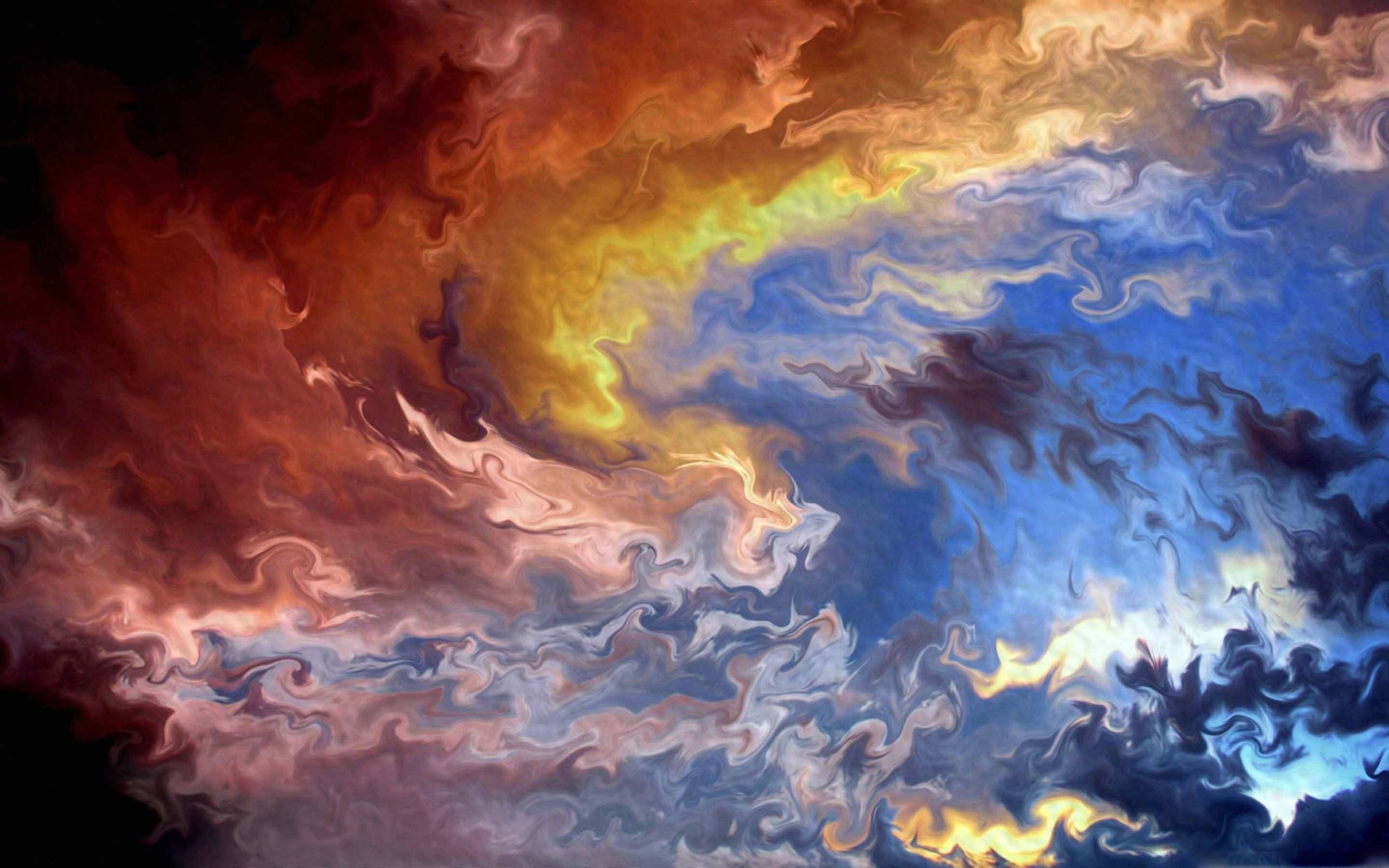 Colorful Reflection Mac Wallpaper Download