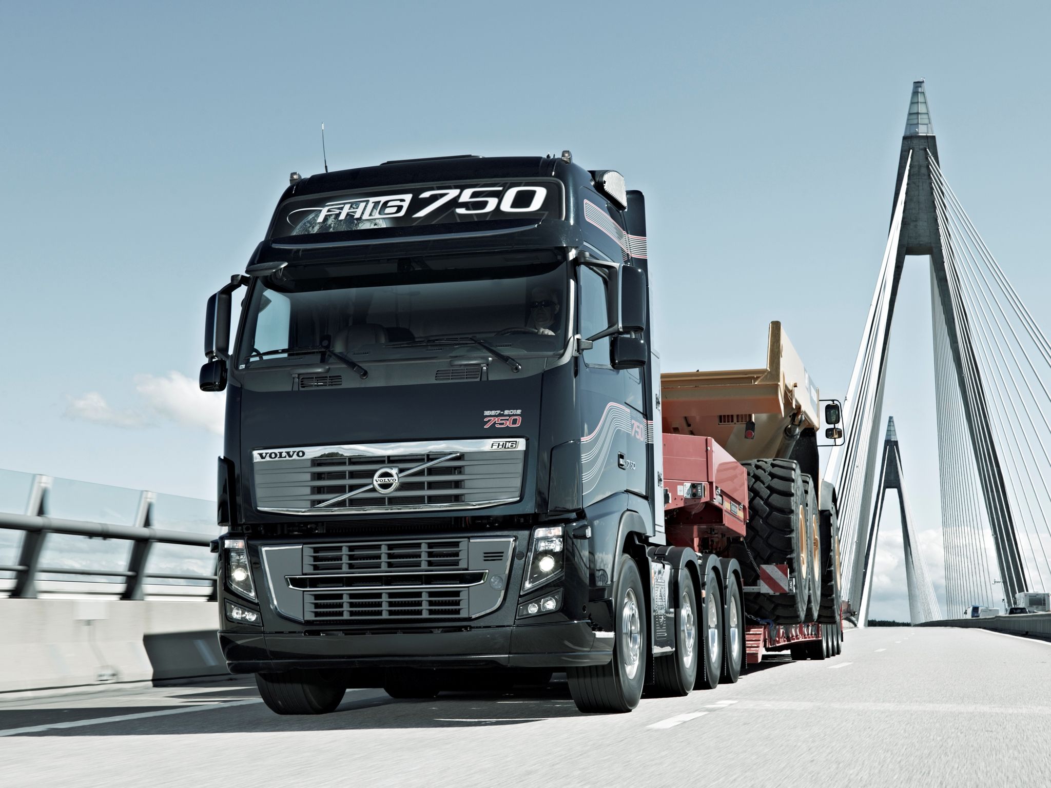 2011, Volvo, Fh16, 750, 8x4, Tractor, Semi, Rig Wallpaper HD / Desktop and Mobile Background