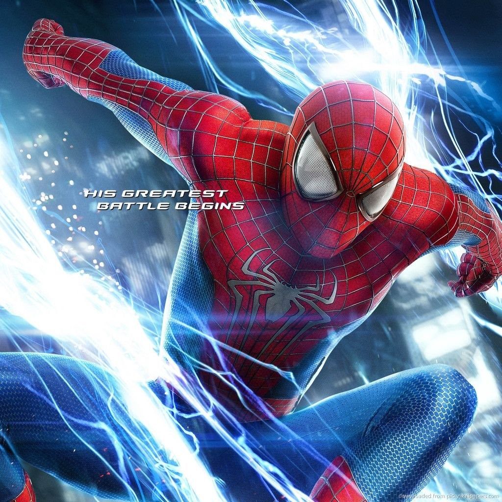 Download The Amazing Spider Man 2 Rise Of Electro Wallpaper For iPad 2 Desktop Background