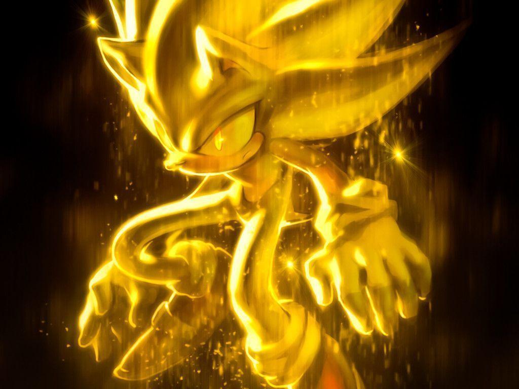 Golden Sonic Wallpaper Free Golden Sonic Background