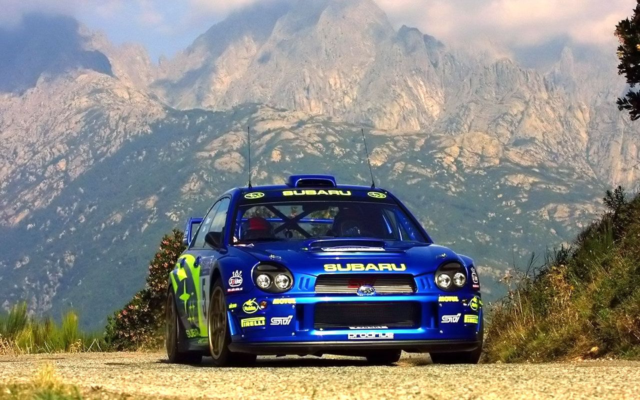Subaru Impreza Rally Car HD Wallpaper