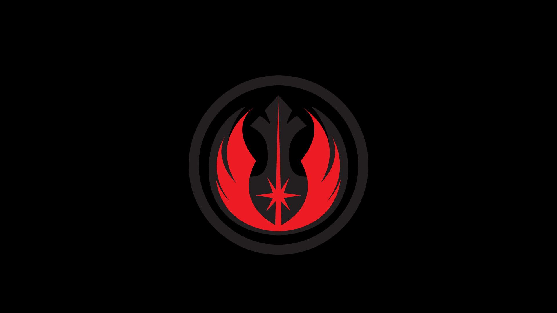iPhone Wallpaper Star Wars Jedi Symbol