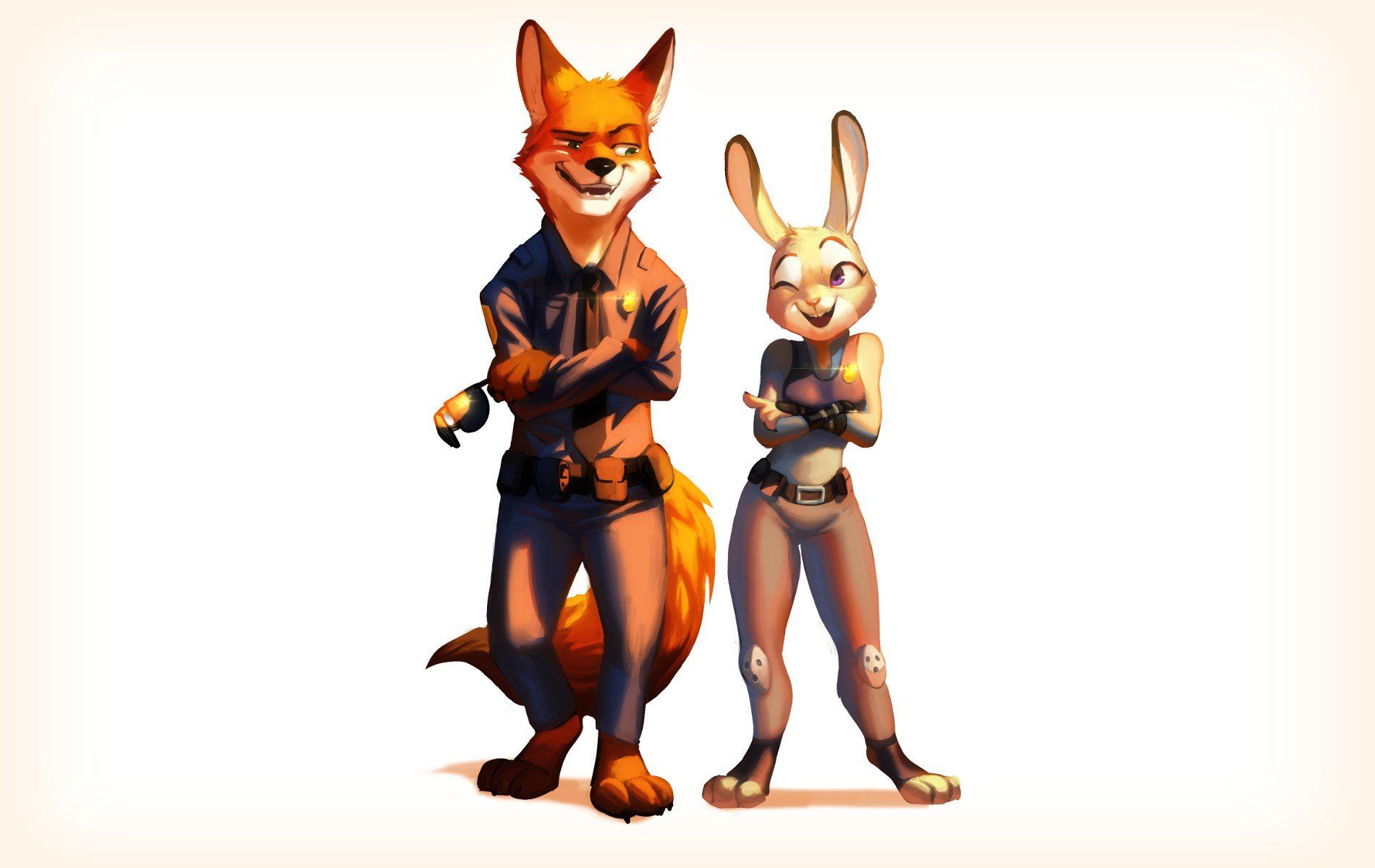 Judy Hopps, Nick wilde, Zootopia Wallpaper HD / Desktop and Mobile Background