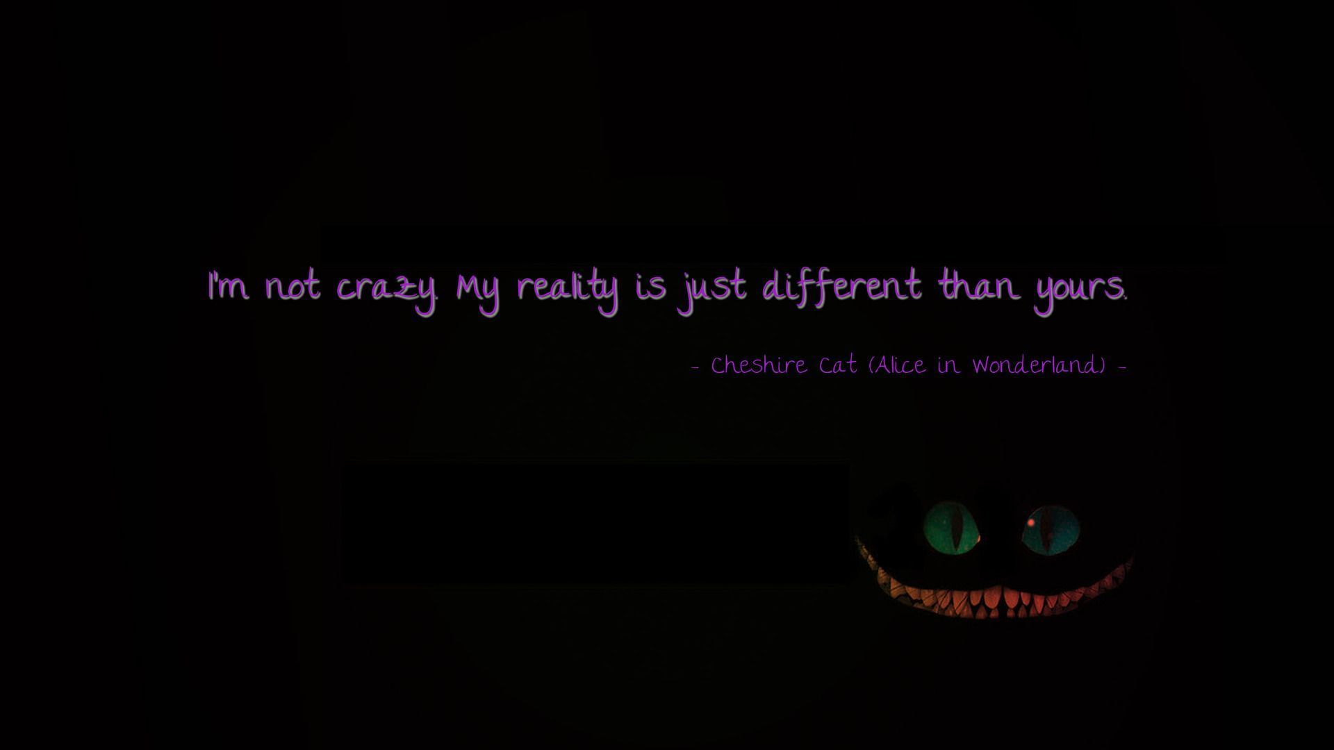 Quote From Alice In Wonderland Computer Wallpaper, Desktop