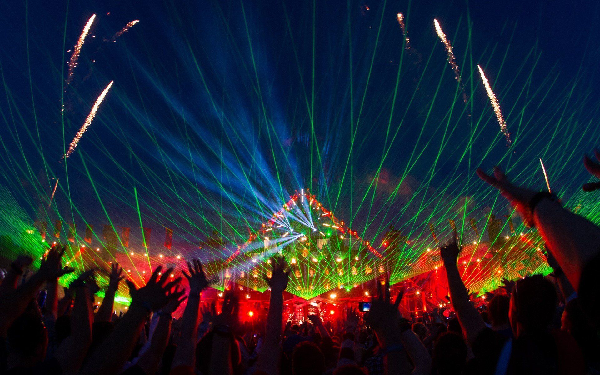 music festival, Crowds, Hand HD Wallpaper / Desktop and Mobile Image & Photo