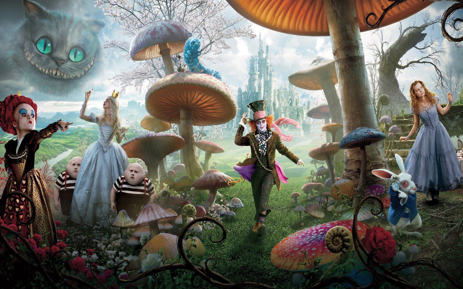 Alice In Wonderland Wallpaper Hatter Computer Background