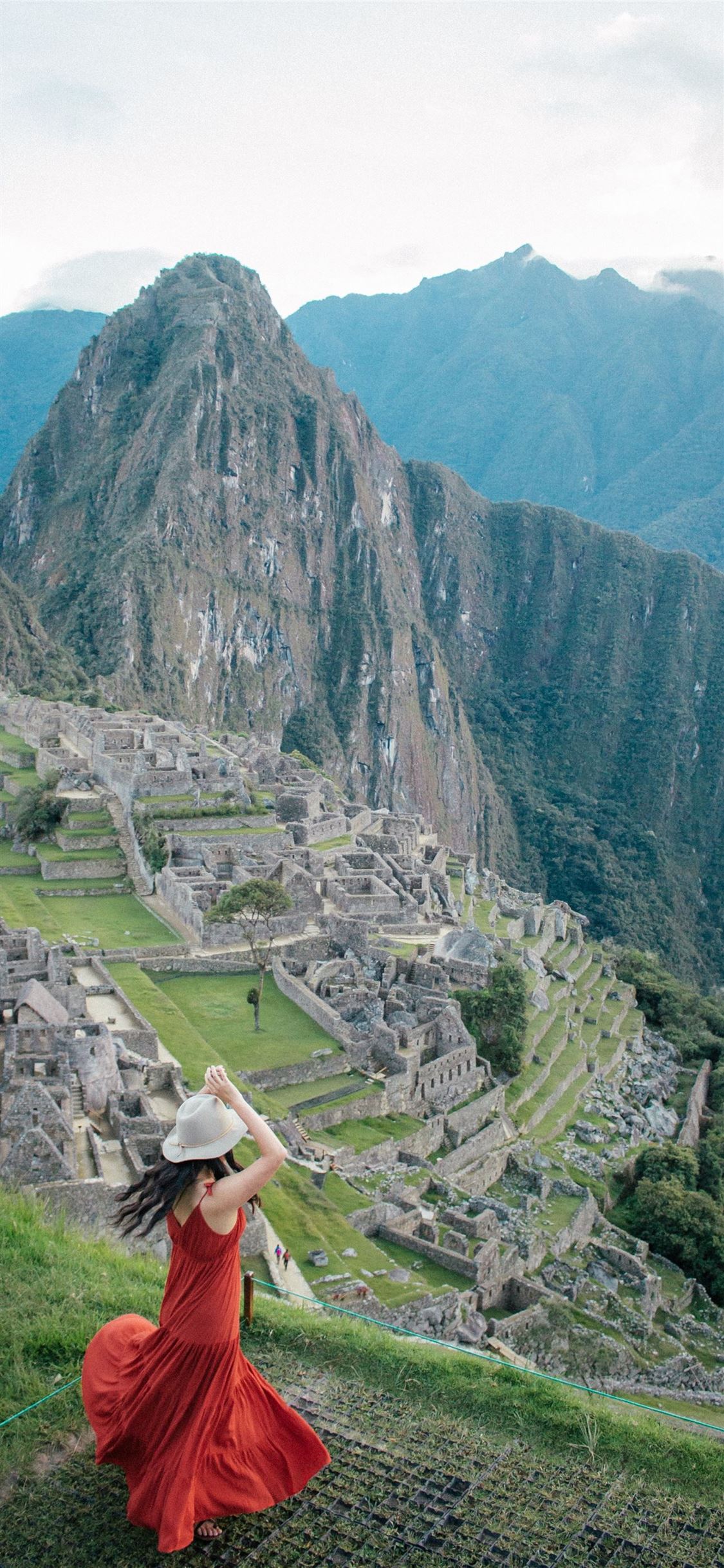 Sunrise at Machu Picchu iPhone X Wallpaper Free Download
