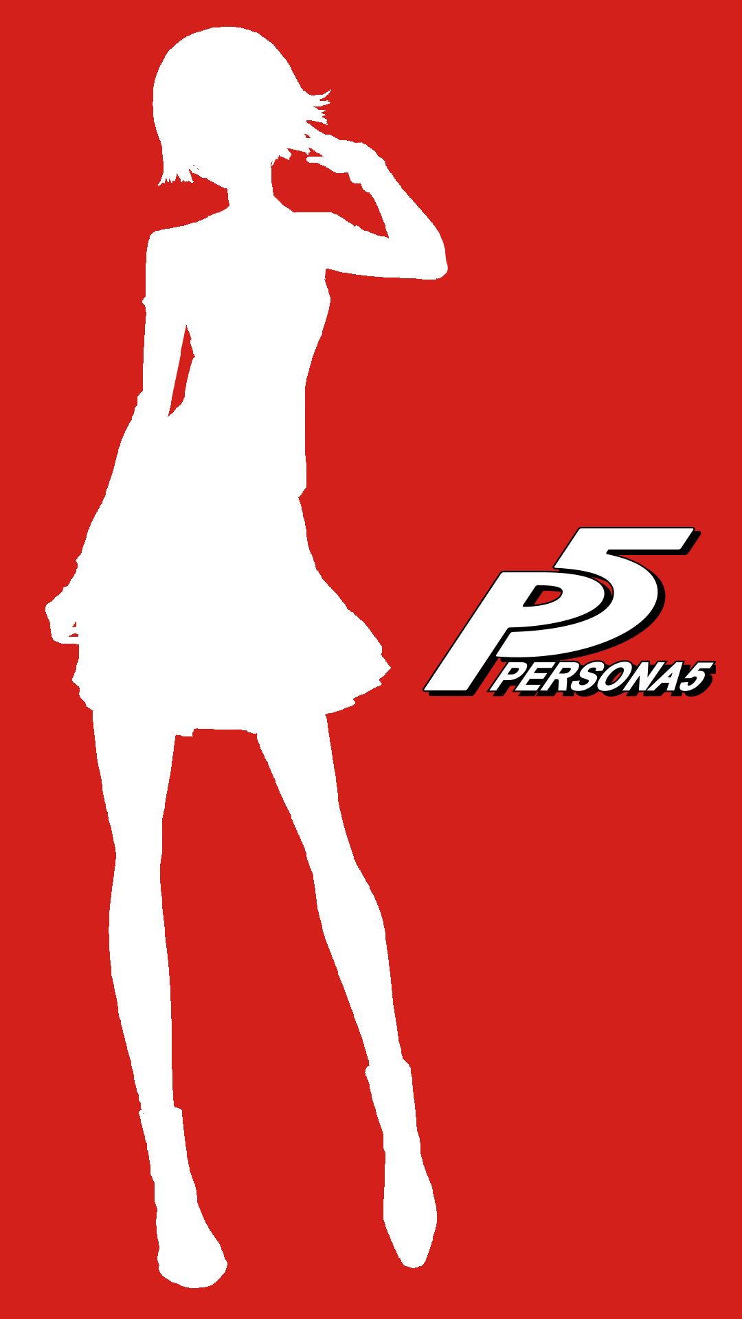 Persona 5 Silhouette Phone Wallpaper