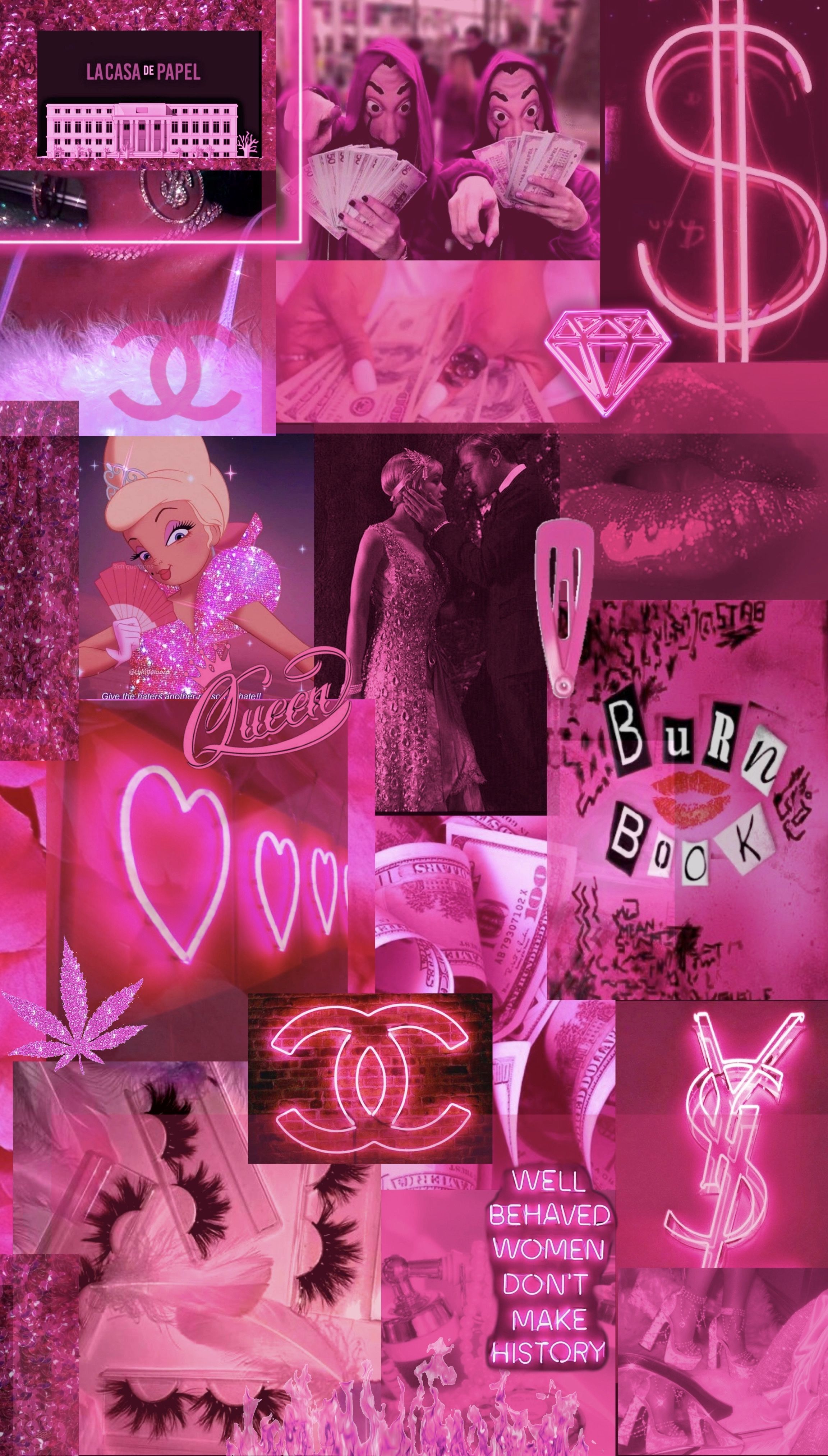 Pink Bad Girl Wallpaper Free Pink Bad Girl Background