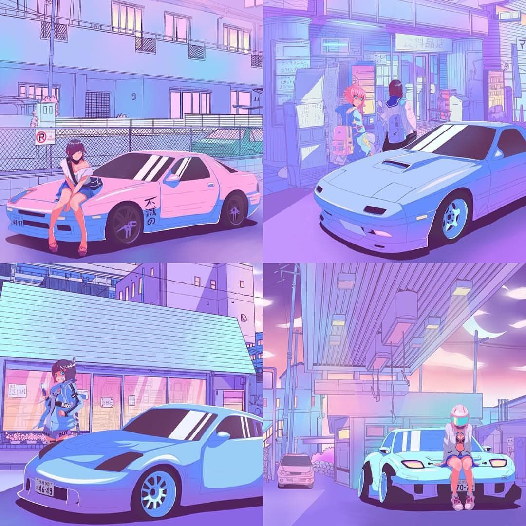 Anime Aesthetic JDM Wallpapers - Wallpaper Cave