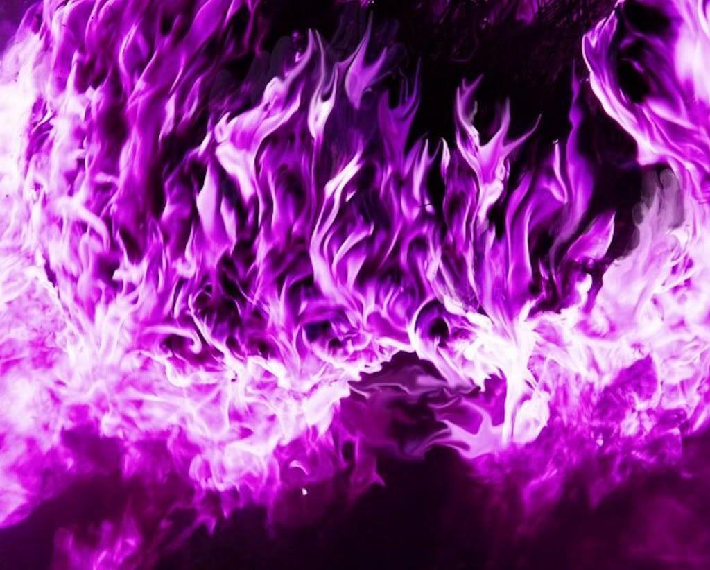 Purple Flames Wallpapers.
