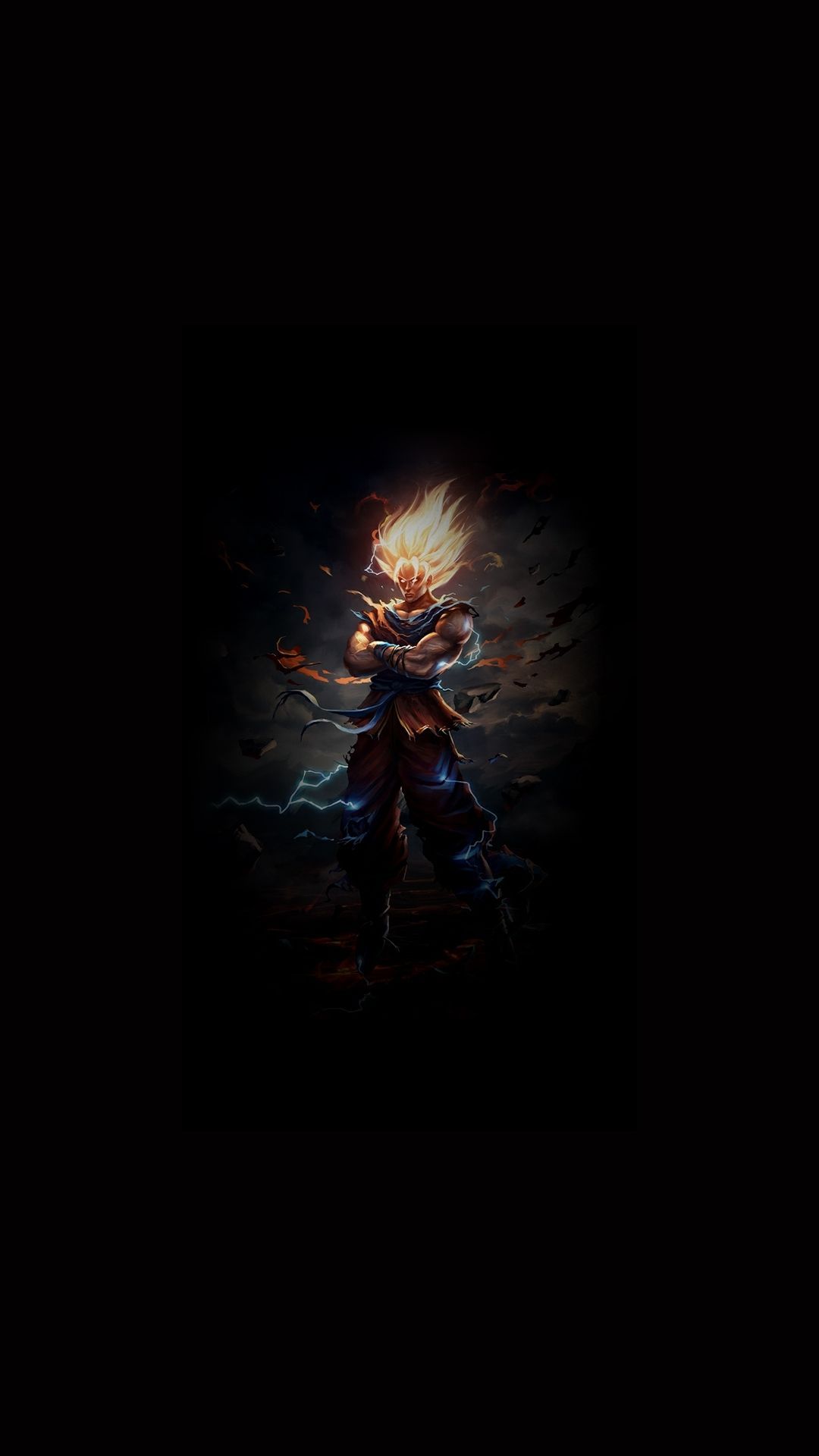 Wallpaper Iphone Cool 34. Fond D'ecran Dessin, Fond D'écran Goku, Dessin Goku