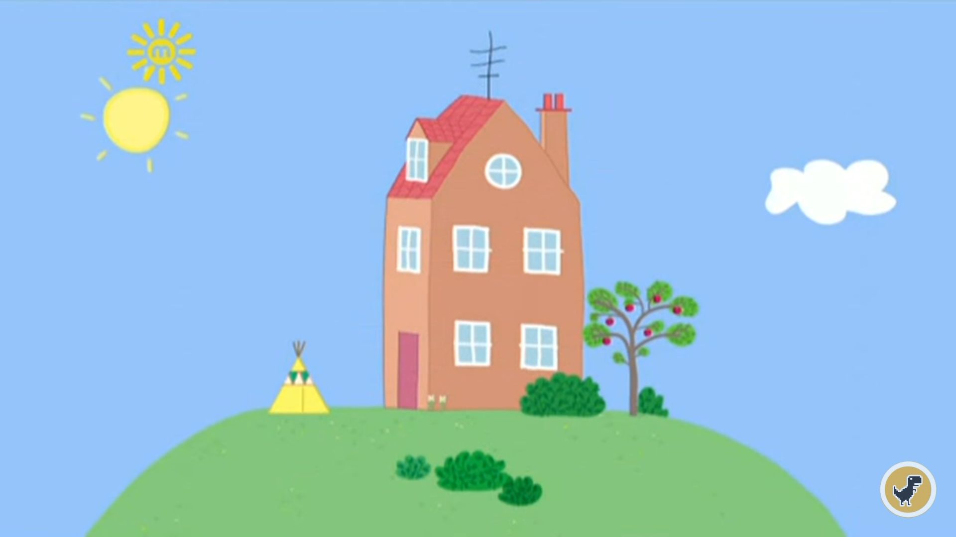 Casa peppa pig wallpaper